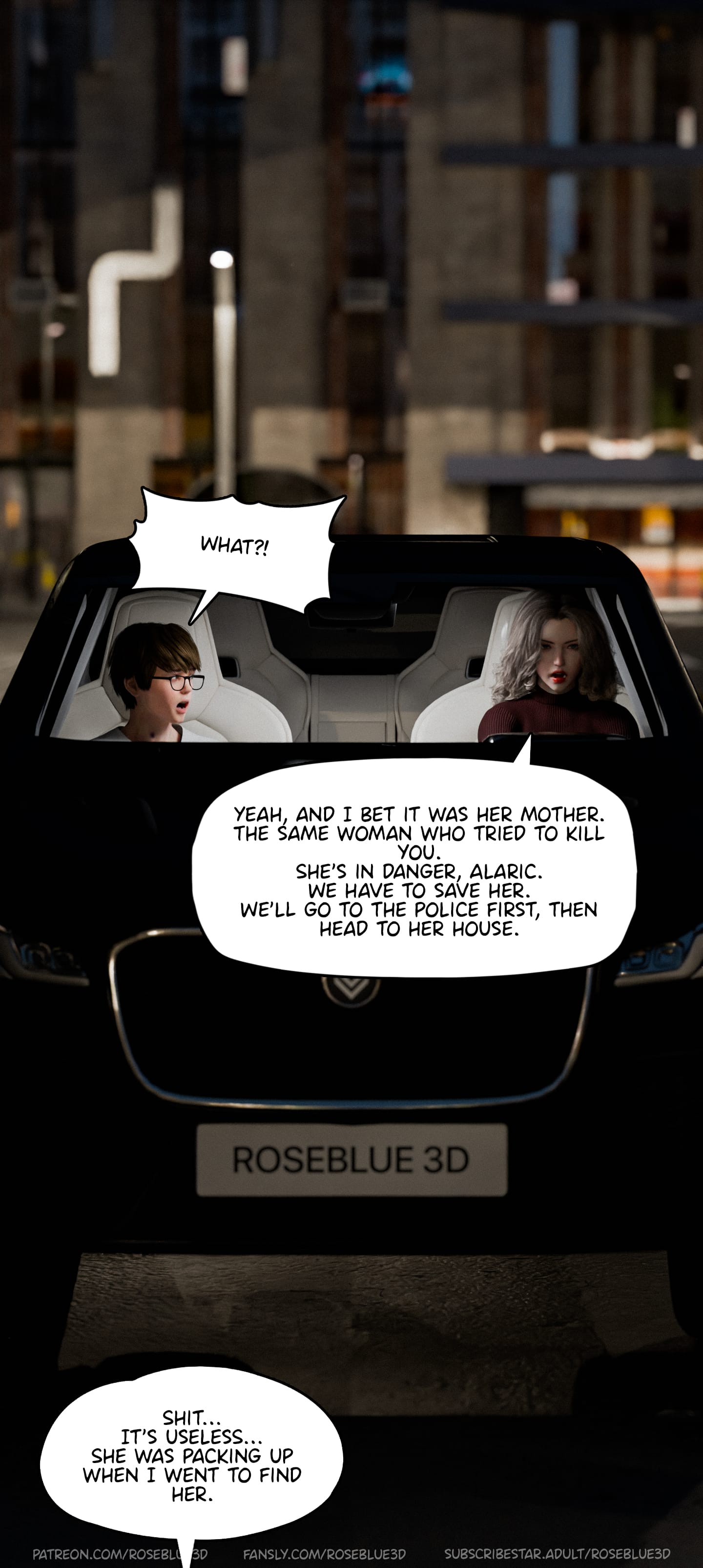 My Neighbor's Widow [Rose Blue 3D] - Chapter 44 — Page 29