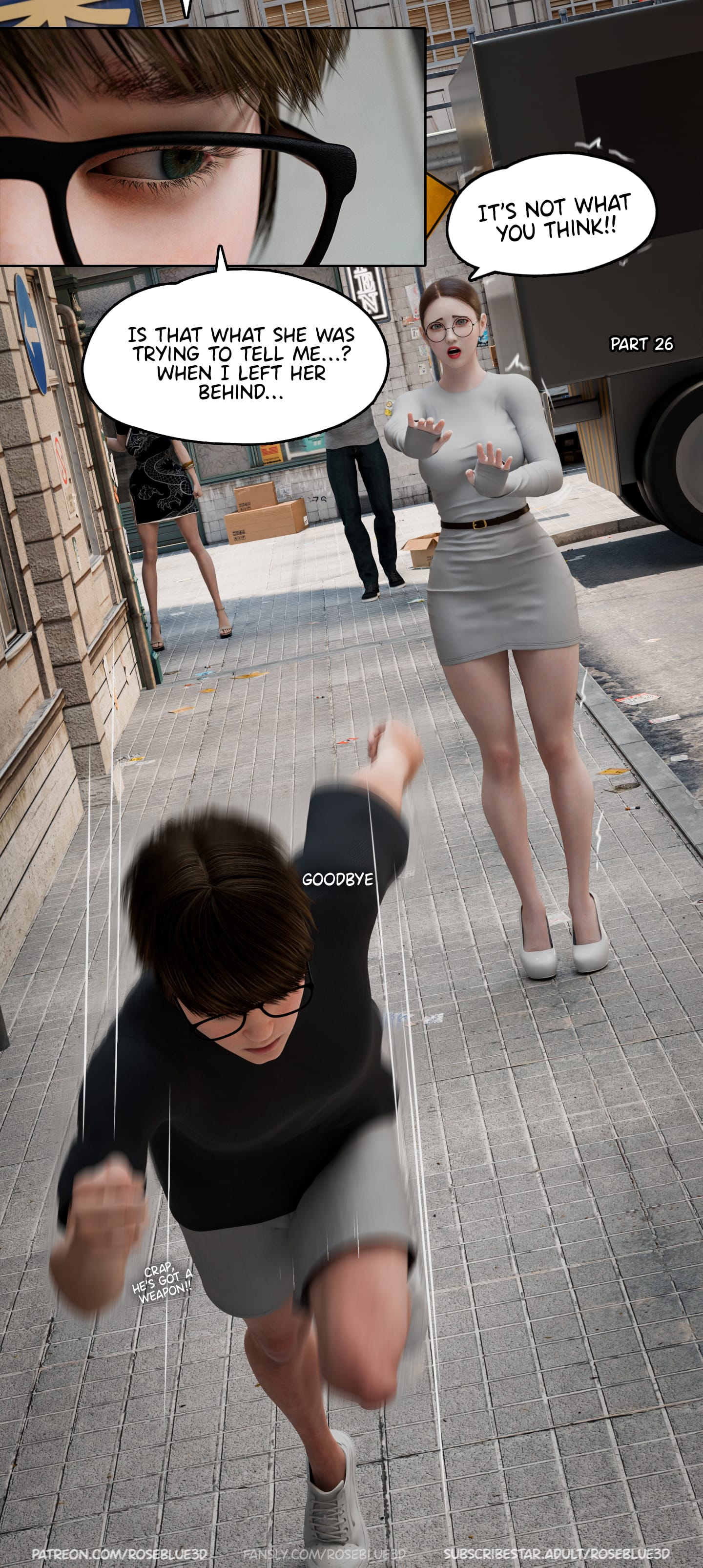 My Neighbor's Widow [Rose Blue 3D] - Chapter 44 — Page 30