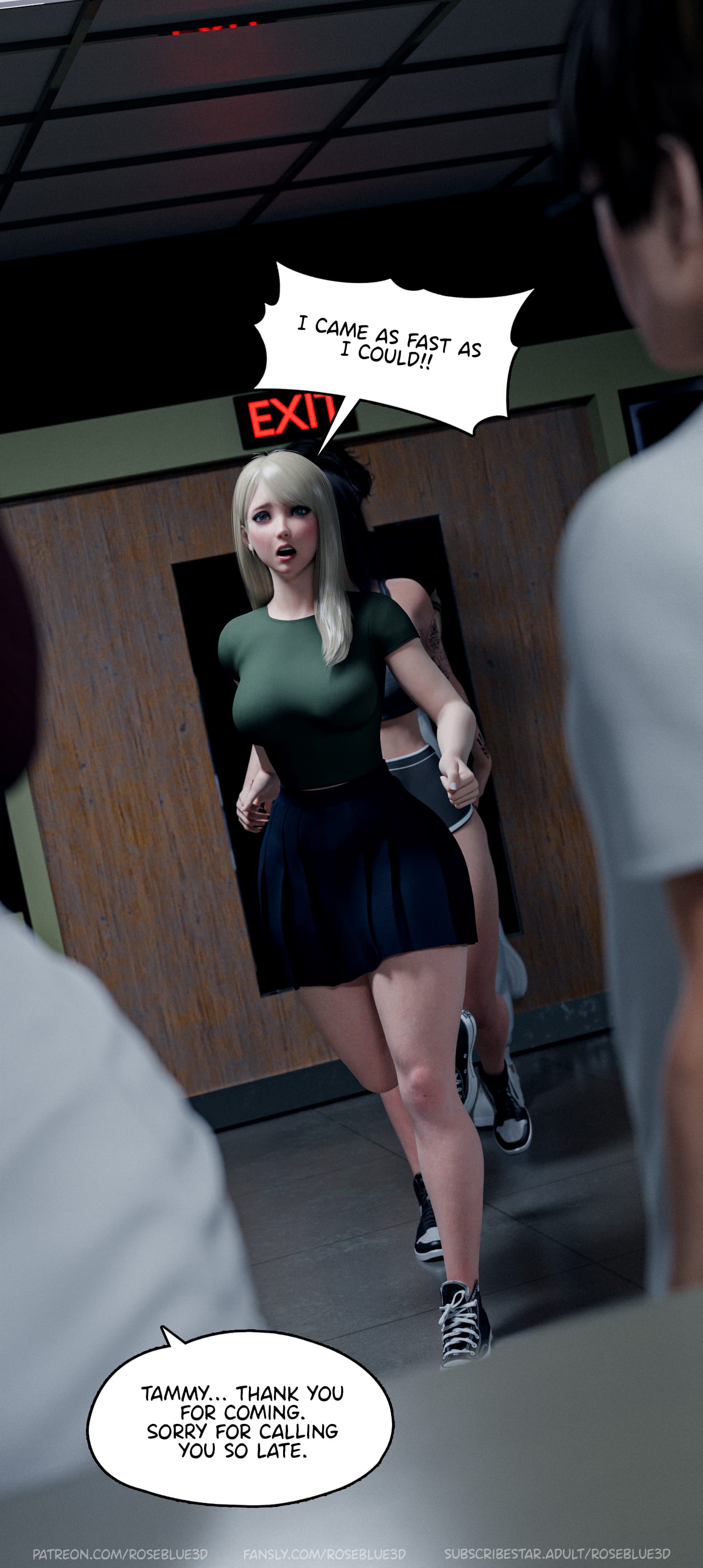 My Neighbor's Widow [Rose Blue 3D] - Chapter 44 — Page 38