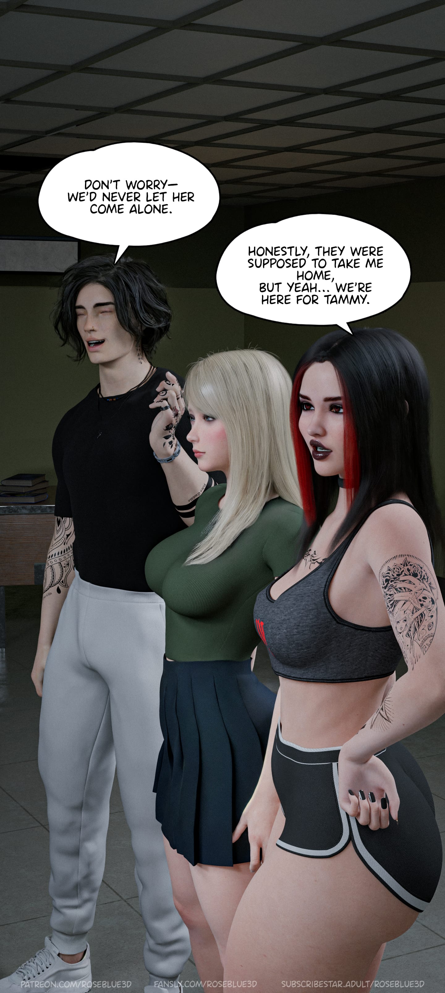 My Neighbor's Widow [Rose Blue 3D] - Chapter 44 — Page 41