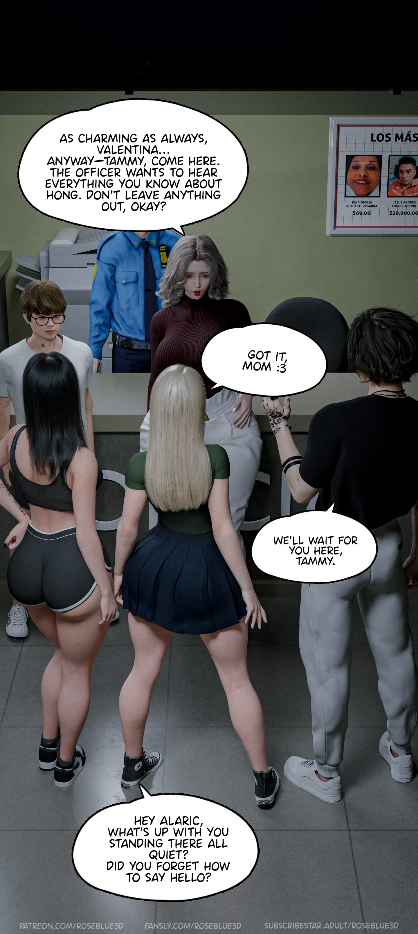 My Neighbor's Widow [Rose Blue 3D] - Chapter 44 — Page 42