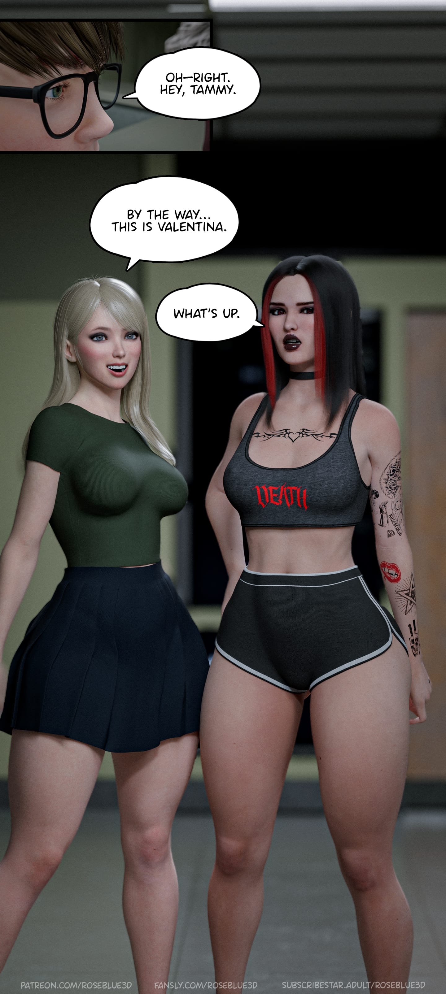 My Neighbor's Widow [Rose Blue 3D] - Chapter 44 — Page 43