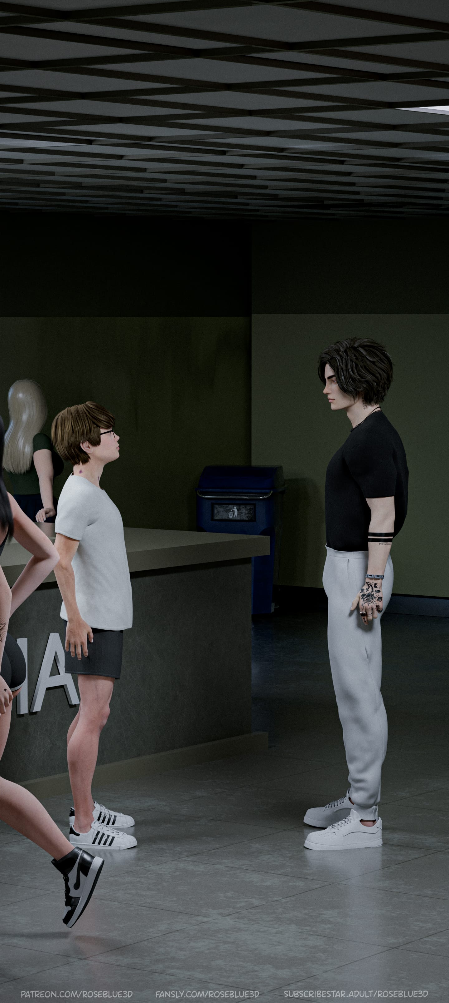 My Neighbor's Widow [Rose Blue 3D] - Chapter 44 — Page 46