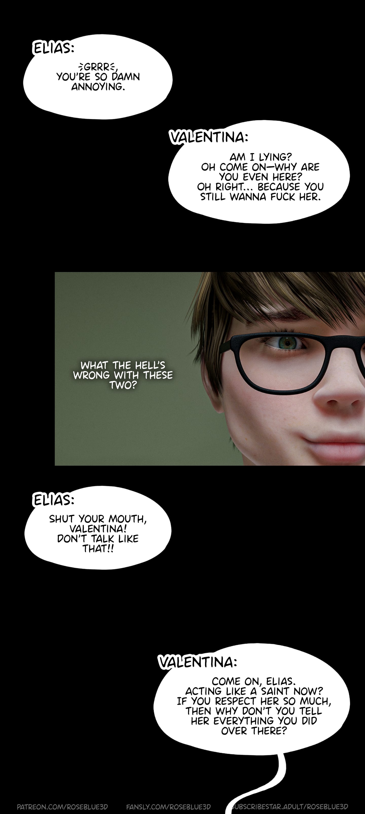 My Neighbor's Widow [Rose Blue 3D] - Chapter 44 — Page 53