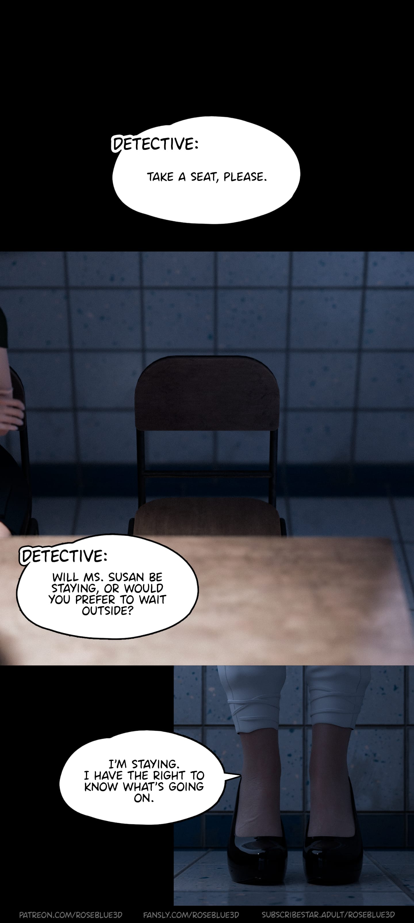 My Neighbor's Widow [Rose Blue 3D] - Chapter 44 — Page 62