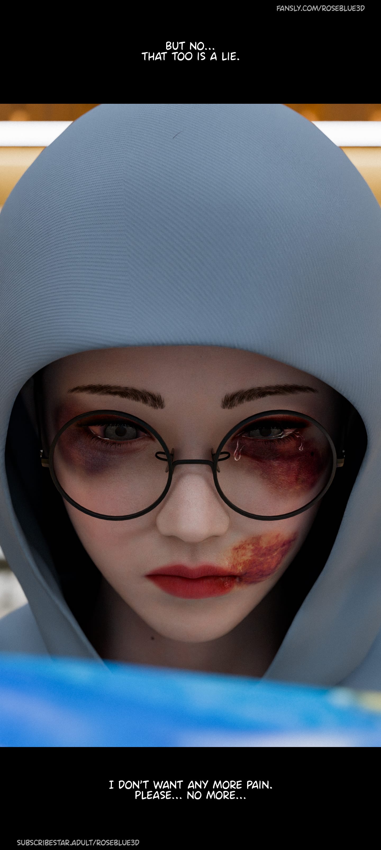 My Neighbor's Widow [Rose Blue 3D] - Chapter 44 — Page 7