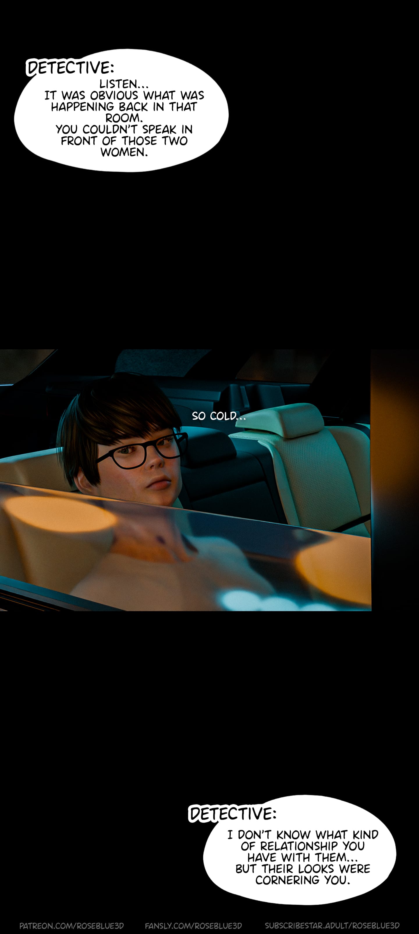 My Neighbor's Widow [Rose Blue 3D] - Chapter 44 — Page 86