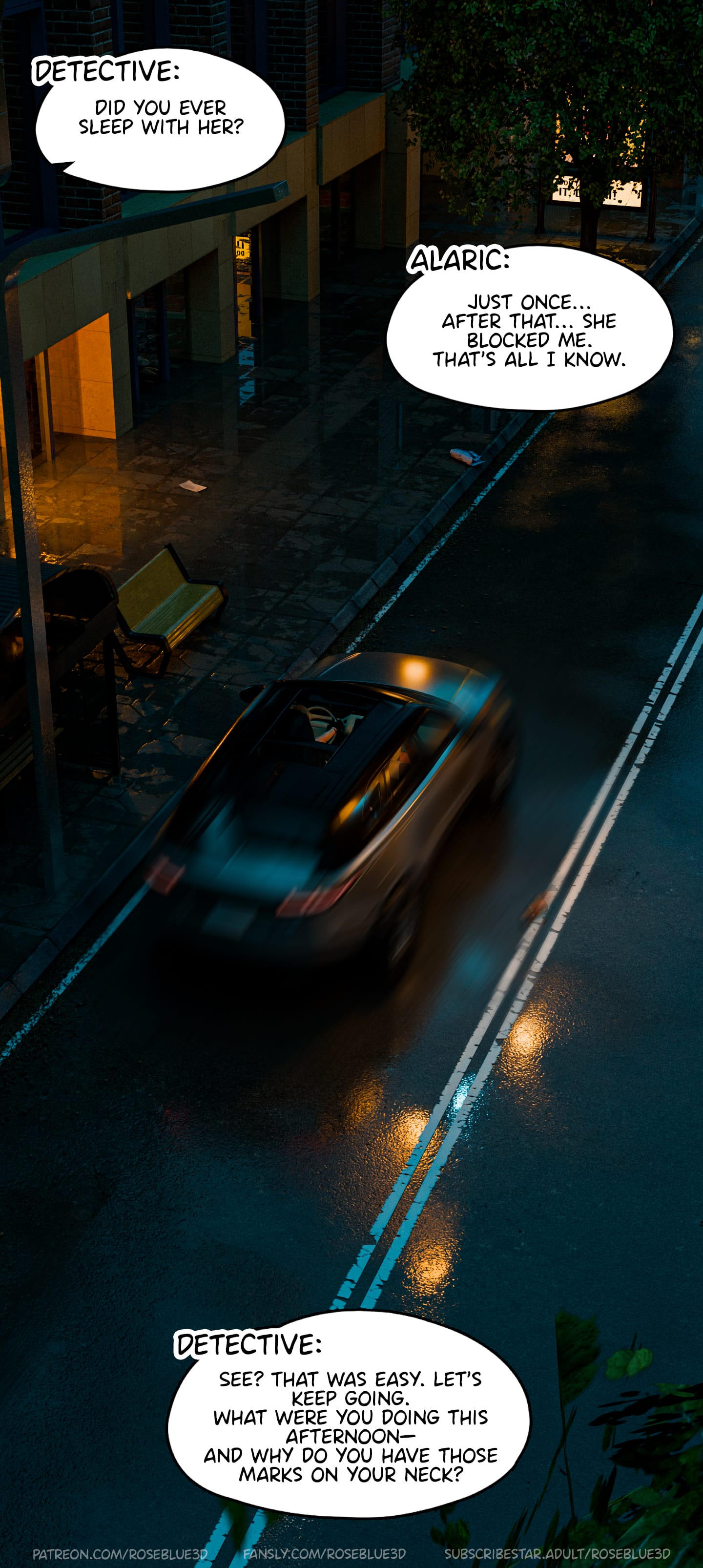 My Neighbor's Widow [Rose Blue 3D] - Chapter 44 — Page 90