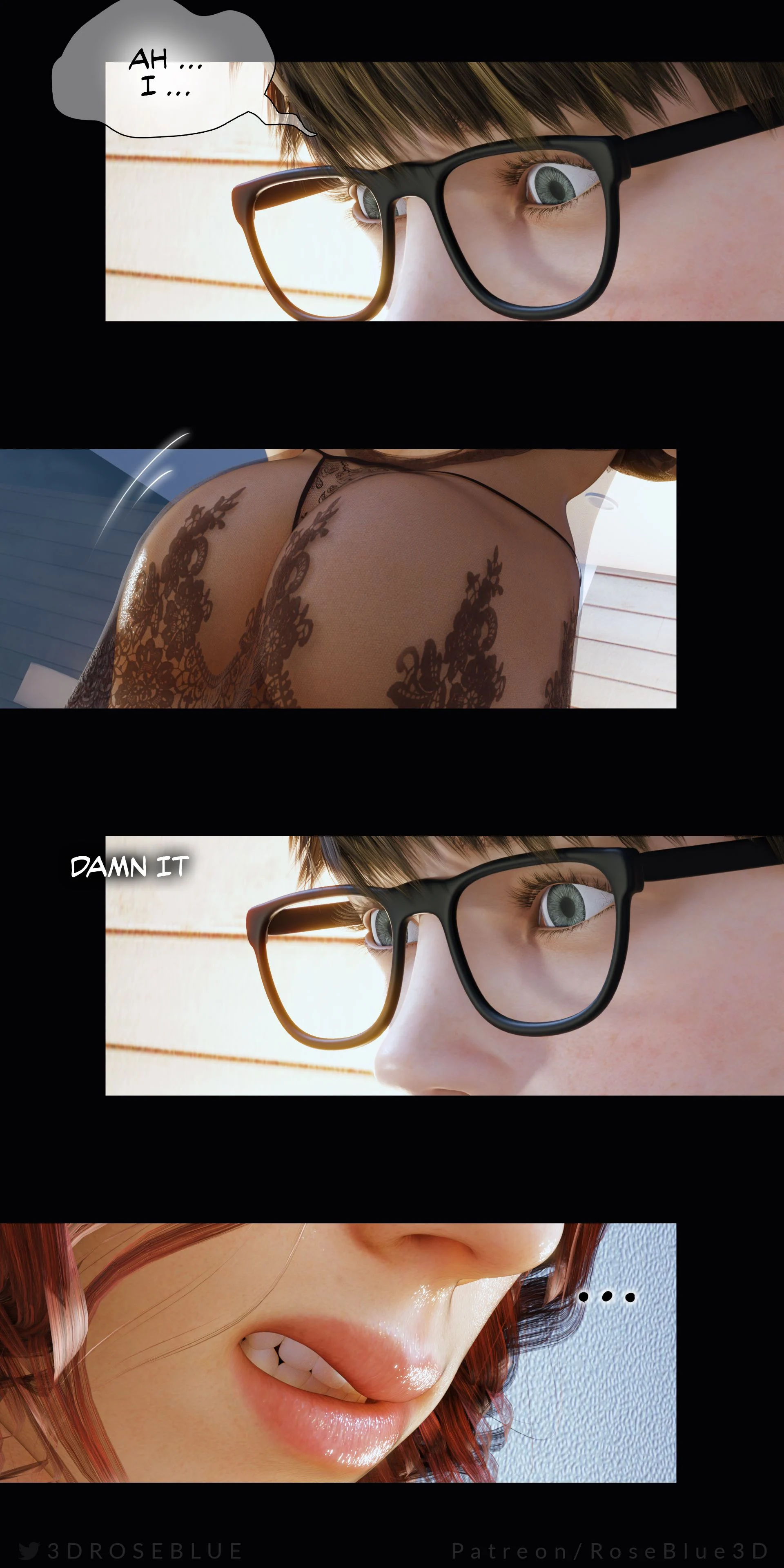 My Neighbor's Widow [Rose Blue 3D] - Chapter 4 — Page 55