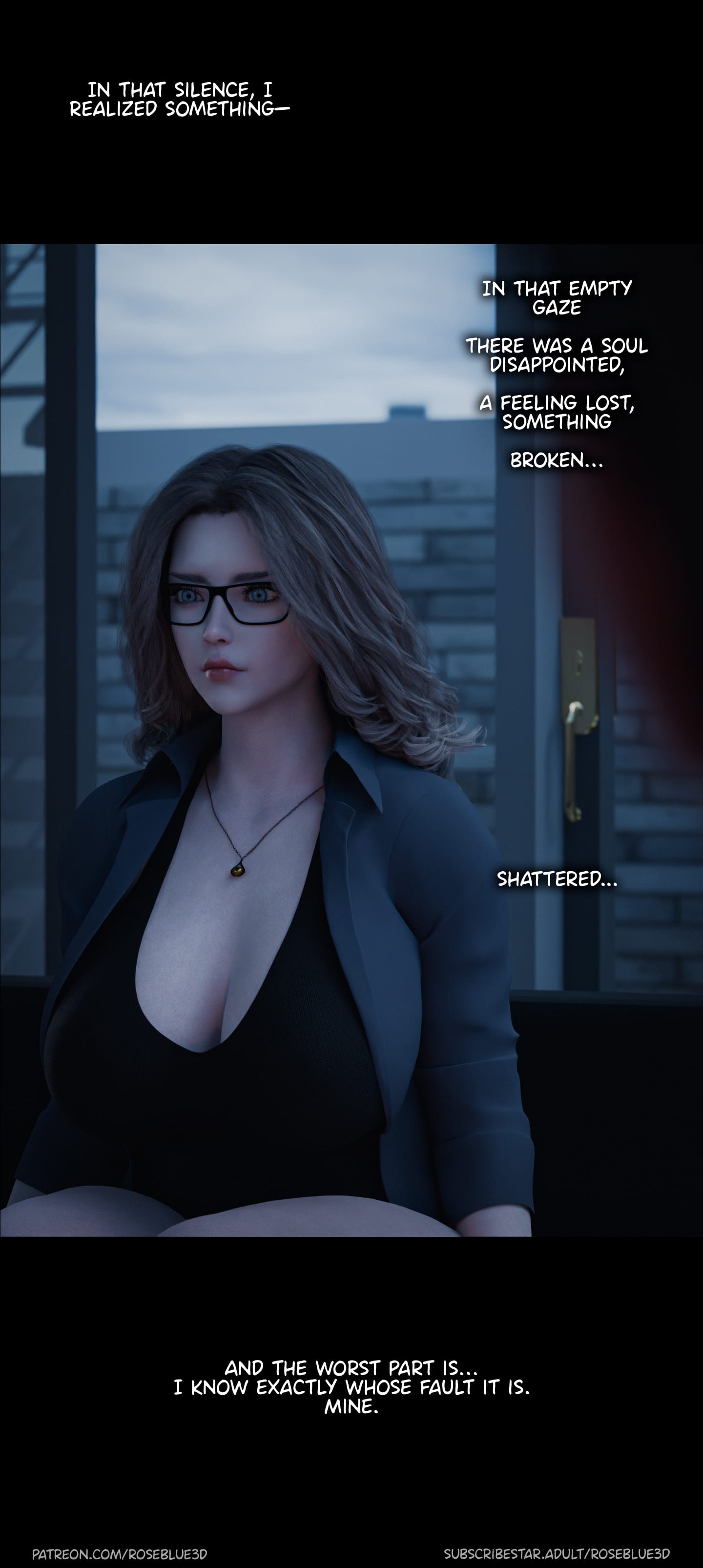 My Neighbor's Widow [Rose Blue 3D] - Chapter 40 — Page 28