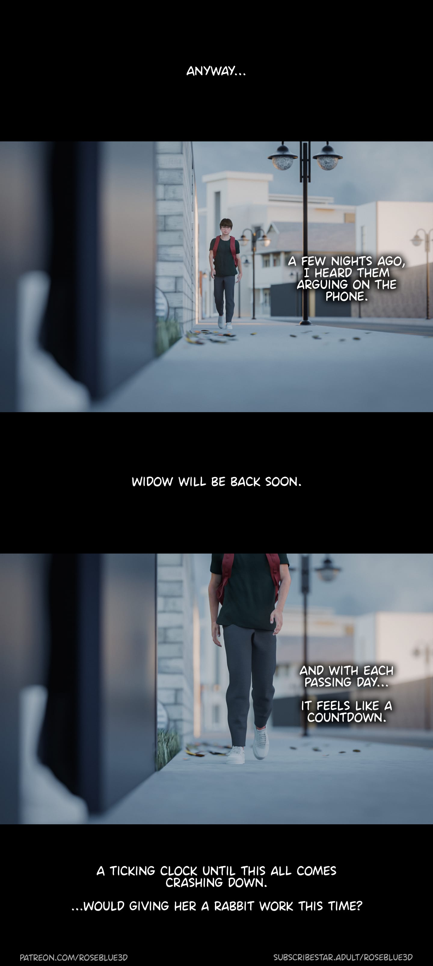 My Neighbor's Widow [Rose Blue 3D] - Chapter 40 — Page 32