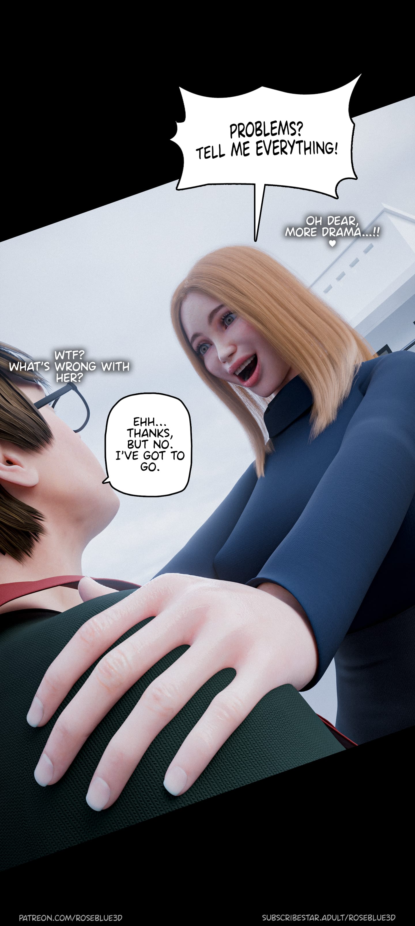 My Neighbor's Widow [Rose Blue 3D] - Chapter 40 — Page 41