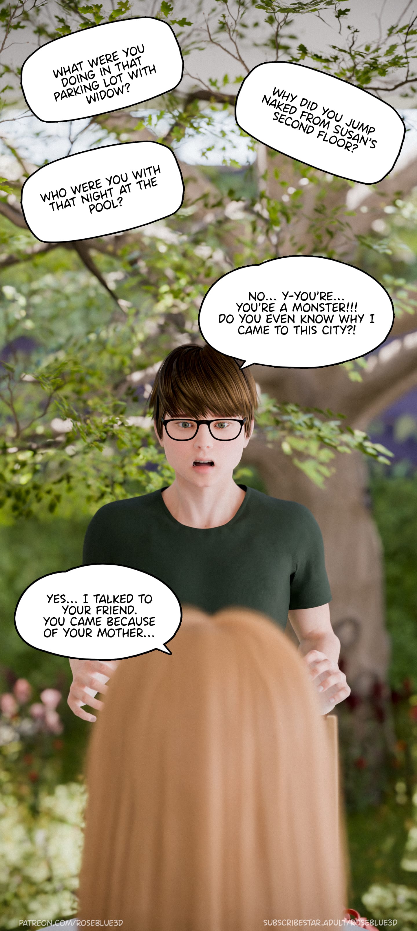 My Neighbor's Widow [Rose Blue 3D] - Chapter 40 — Page 62