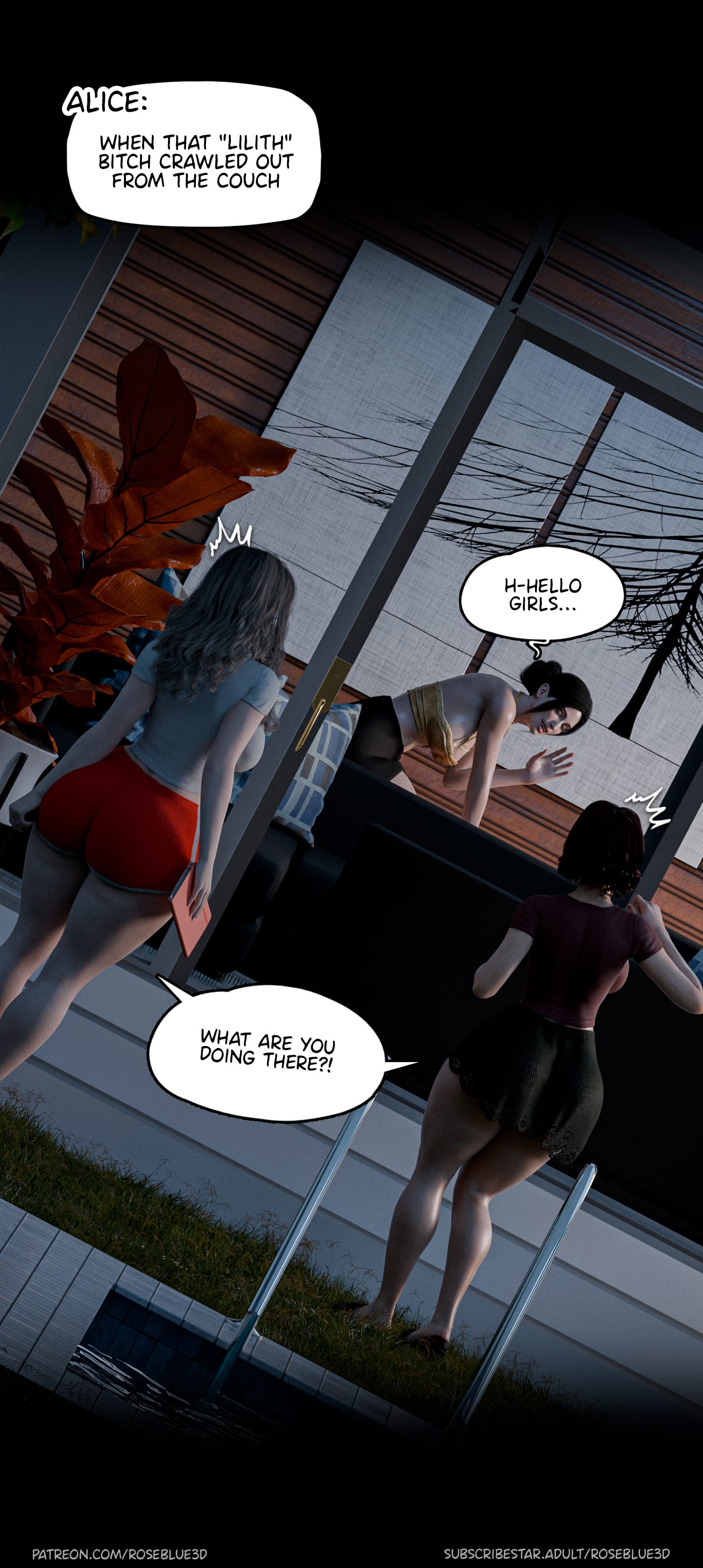 My Neighbor's Widow [Rose Blue 3D] - Chapter 40 — Page 76