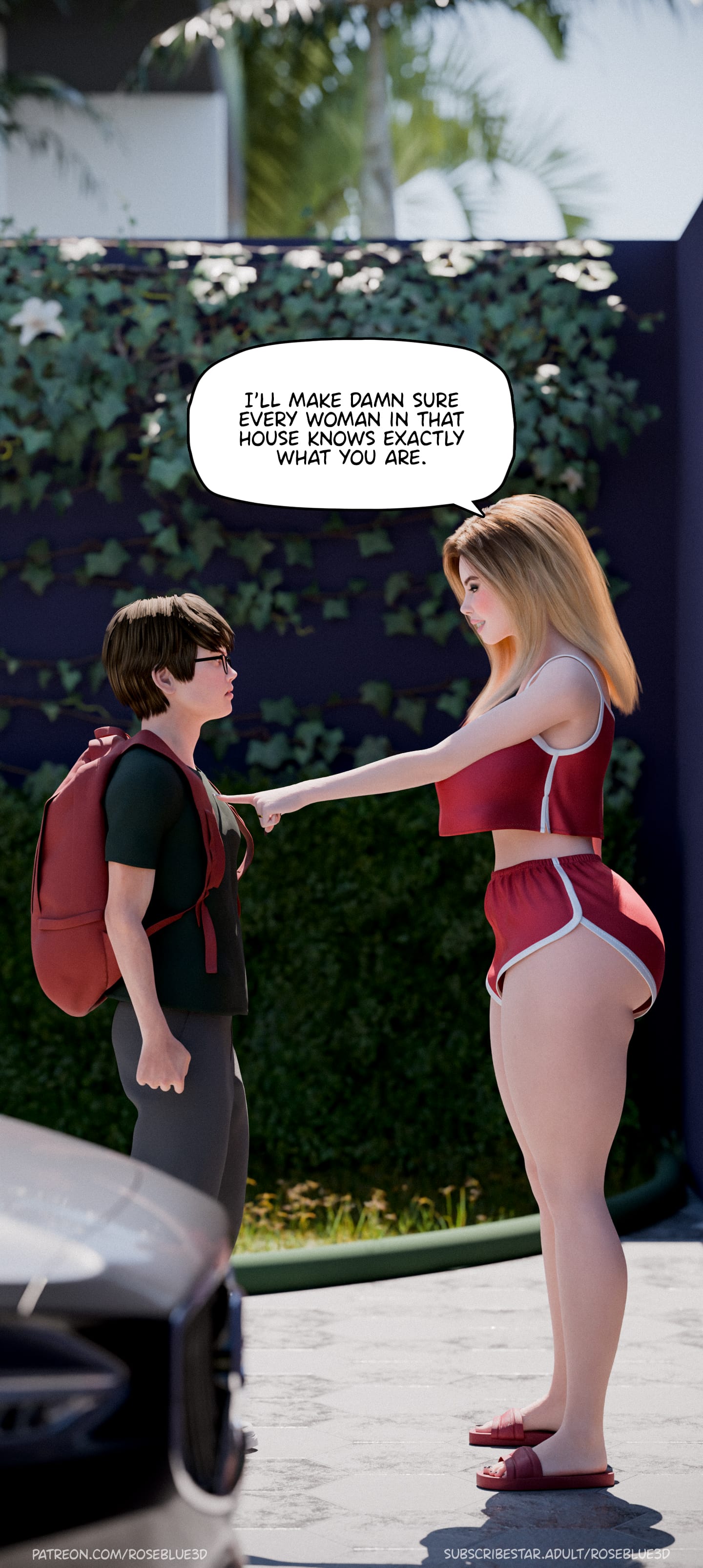 My Neighbor's Widow [Rose Blue 3D] - Chapter 40 — Page 79