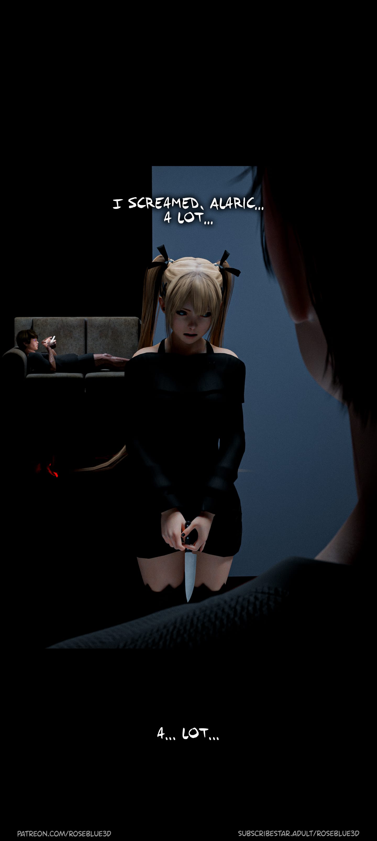 My Neighbor's Widow [Rose Blue 3D] - Chapter 40 — Page 8