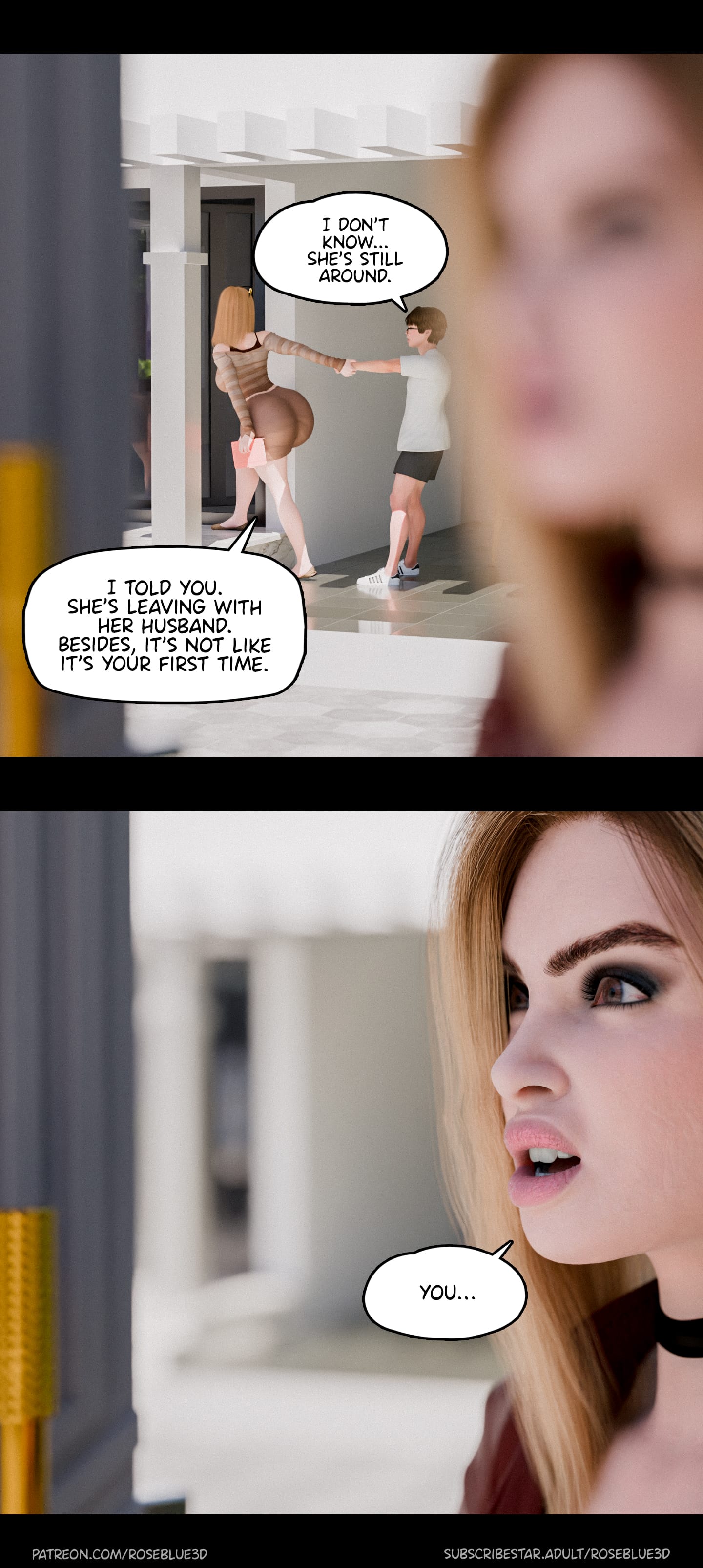 My Neighbor's Widow [Rose Blue 3D] - Chapter 40 — Page 89