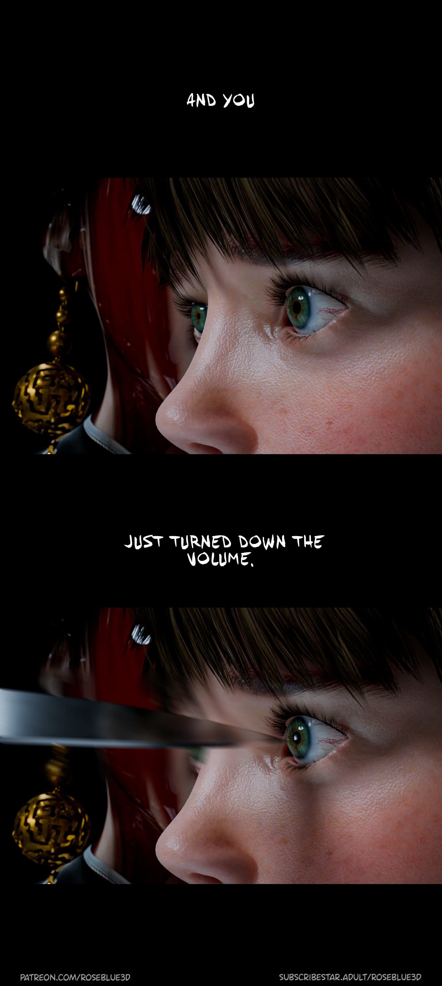 My Neighbor's Widow [Rose Blue 3D] - Chapter 40 — Page 9