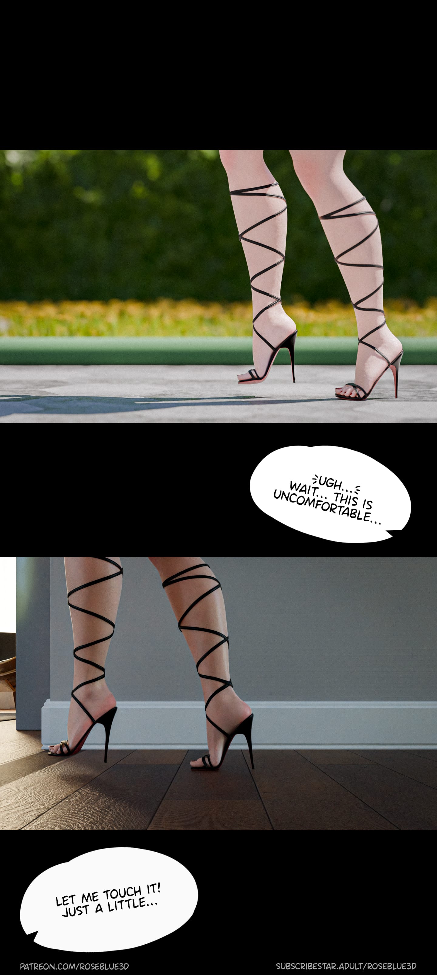 My Neighbor's Widow [Rose Blue 3D] - Chapter 40 — Page 95