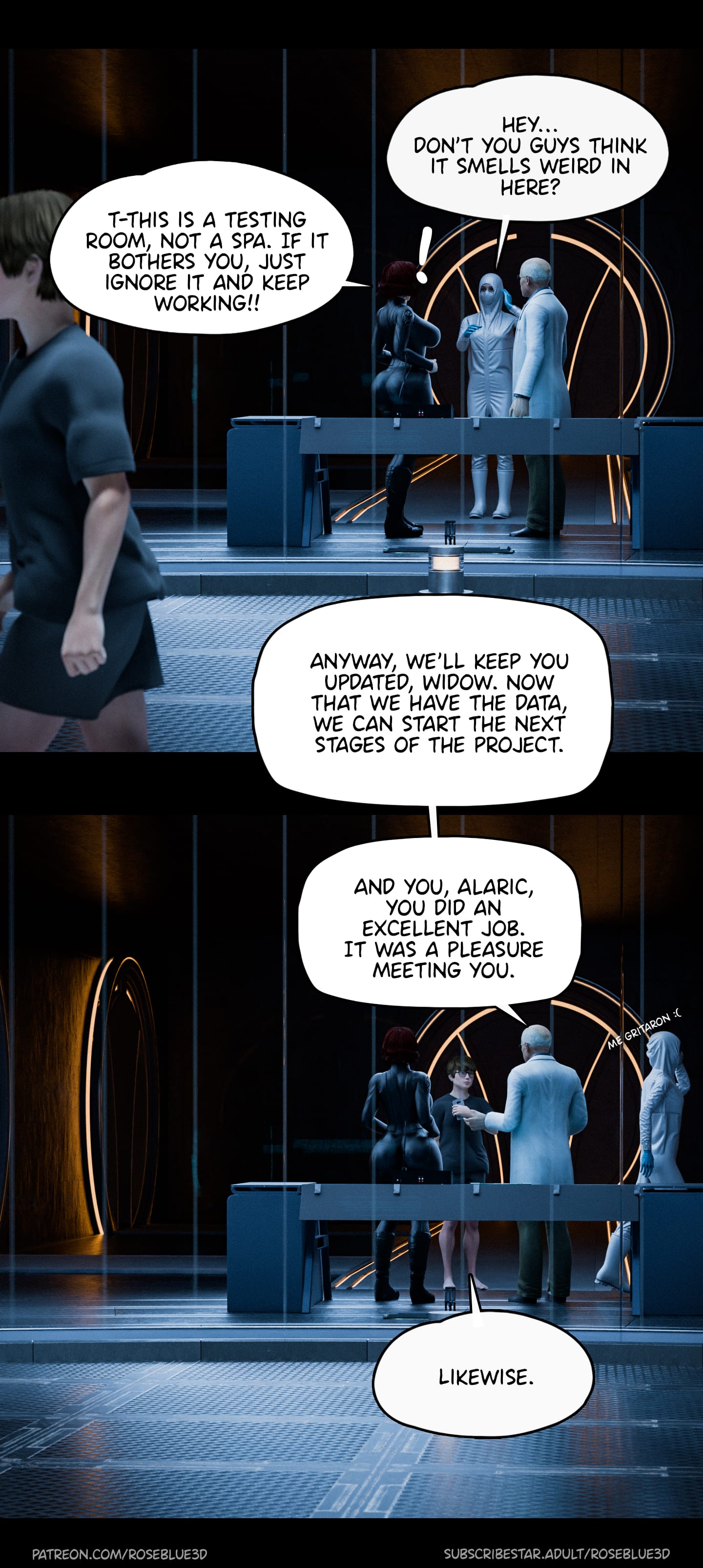 My Neighbor's Widow [Rose Blue 3D] - Chapter 34 — Page 103