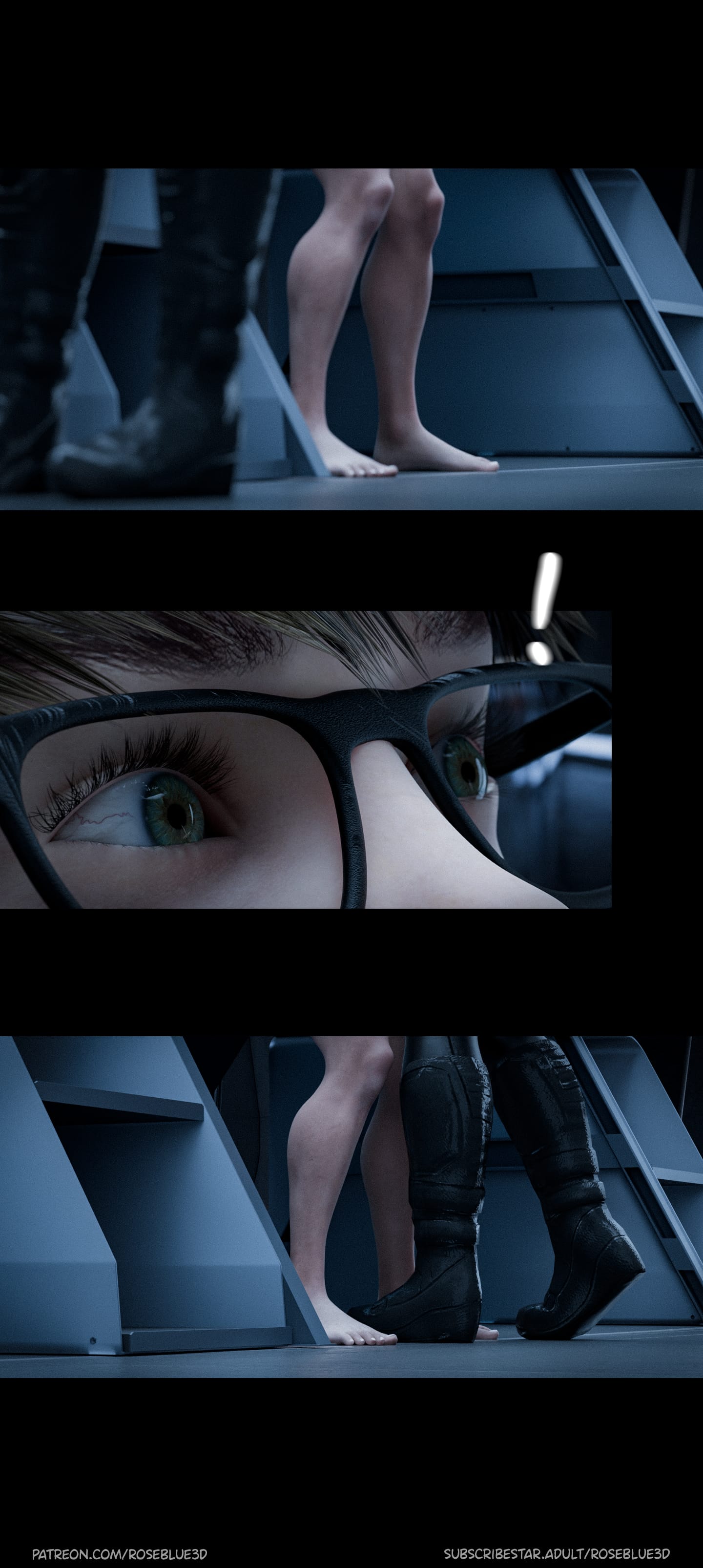 My Neighbor's Widow [Rose Blue 3D] - Chapter 34 — Page 111