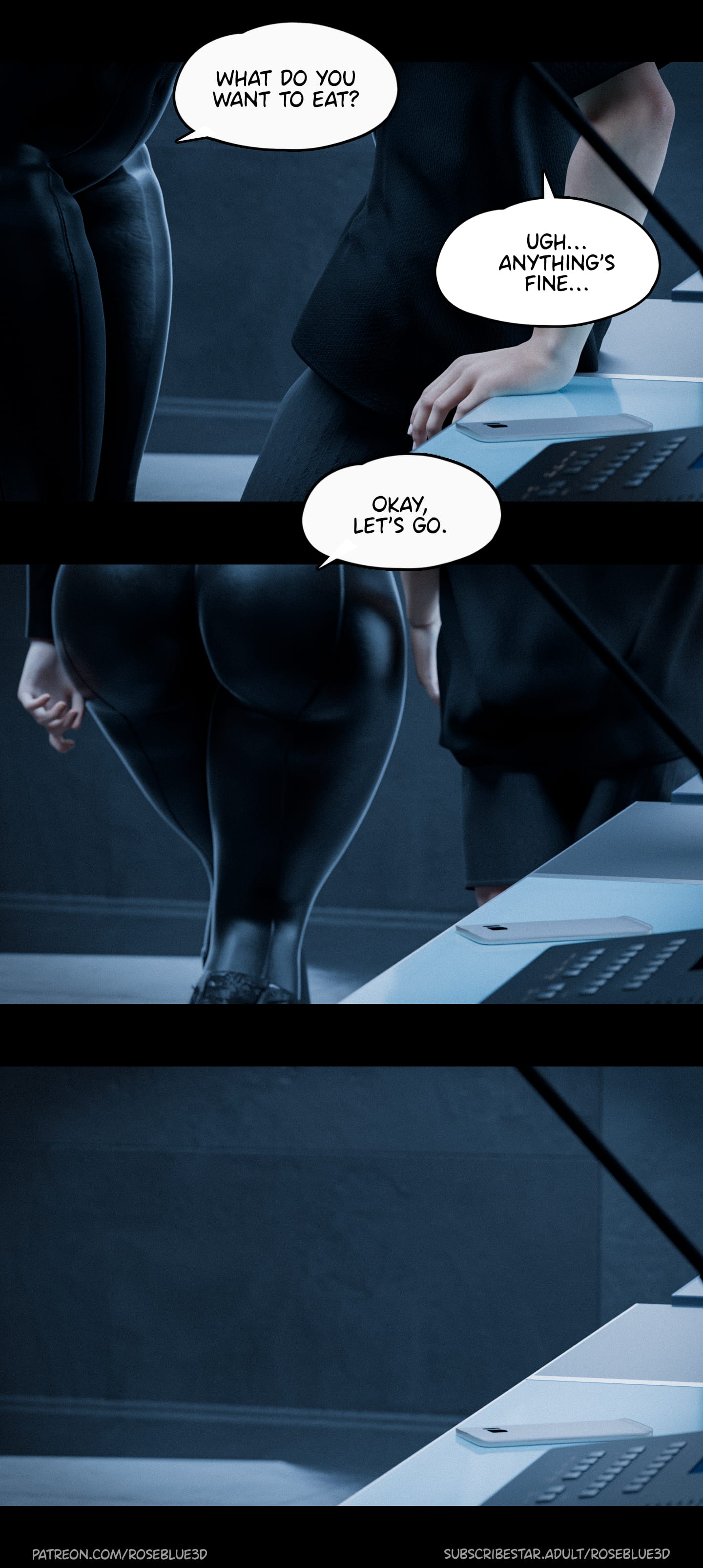 My Neighbor's Widow [Rose Blue 3D] - Chapter 34 — Page 113