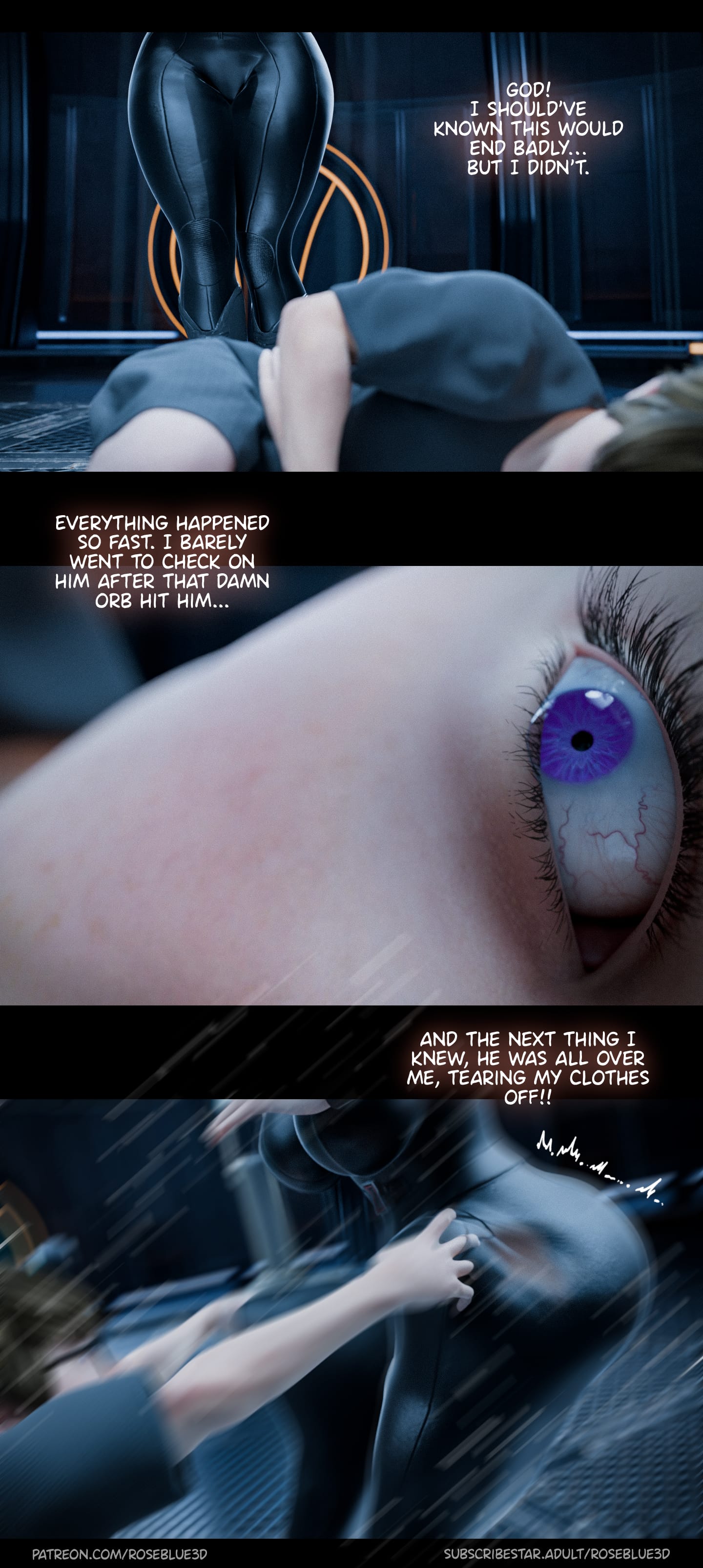 My Neighbor's Widow [Rose Blue 3D] - Chapter 34 — Page 50