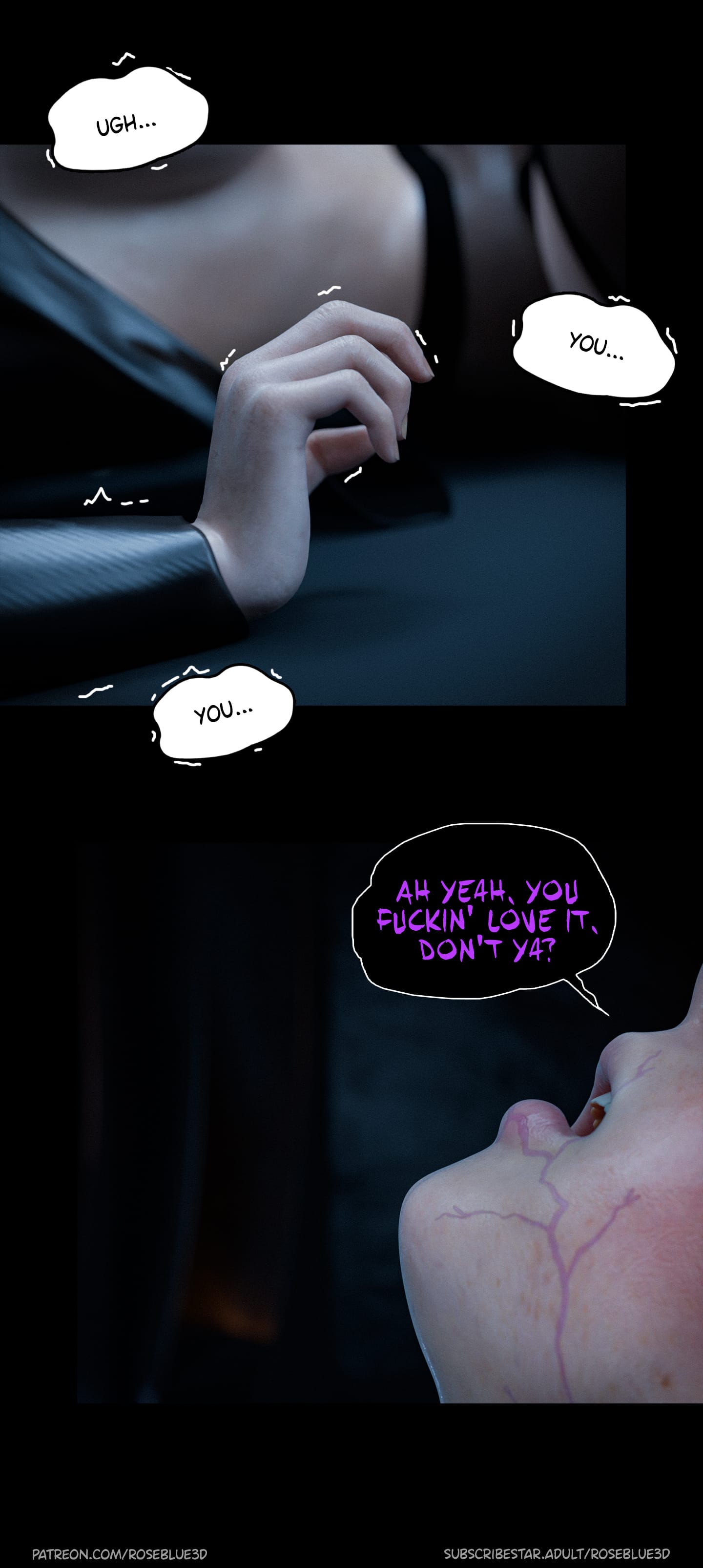 My Neighbor's Widow [Rose Blue 3D] - Chapter 34 — Page 8