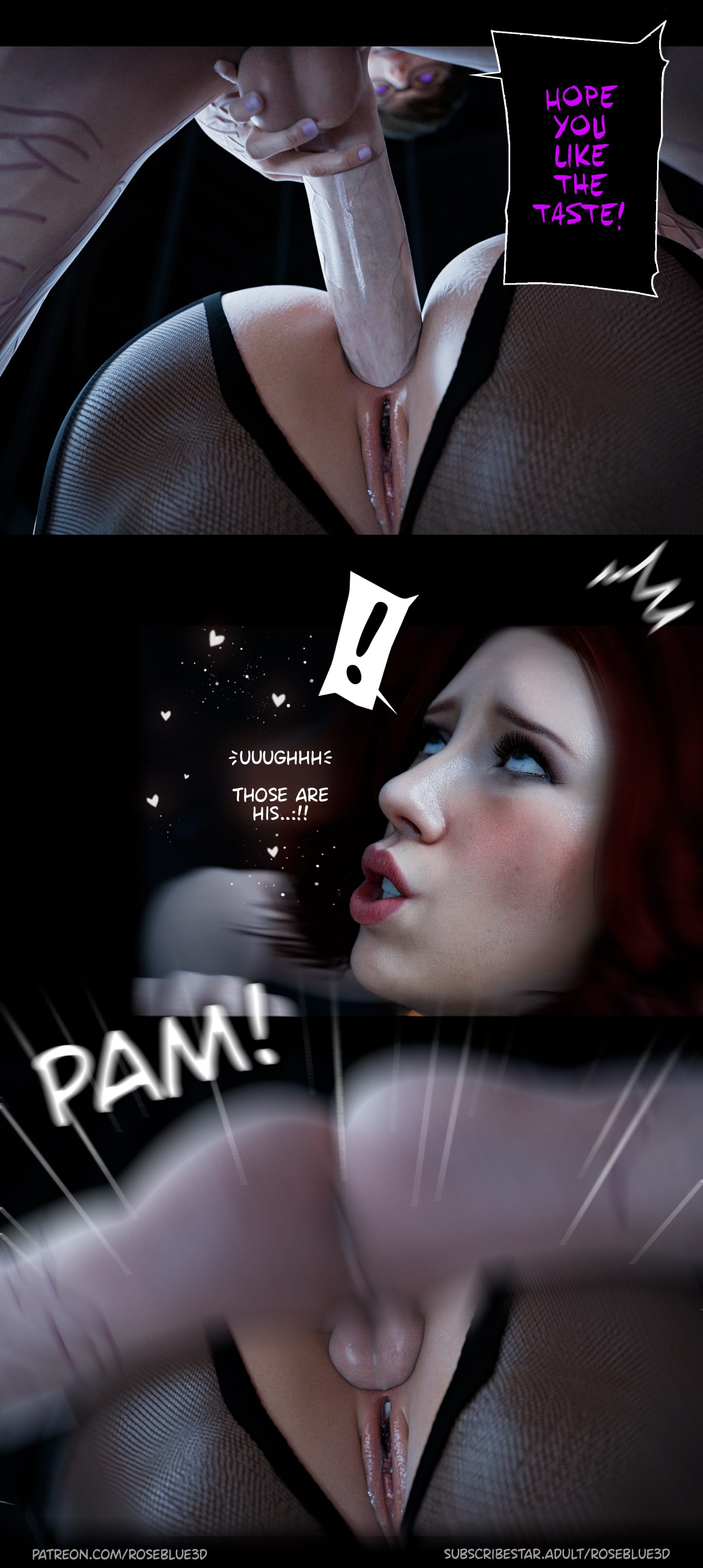 My Neighbor's Widow [Rose Blue 3D] - Chapter 34 — Page 80