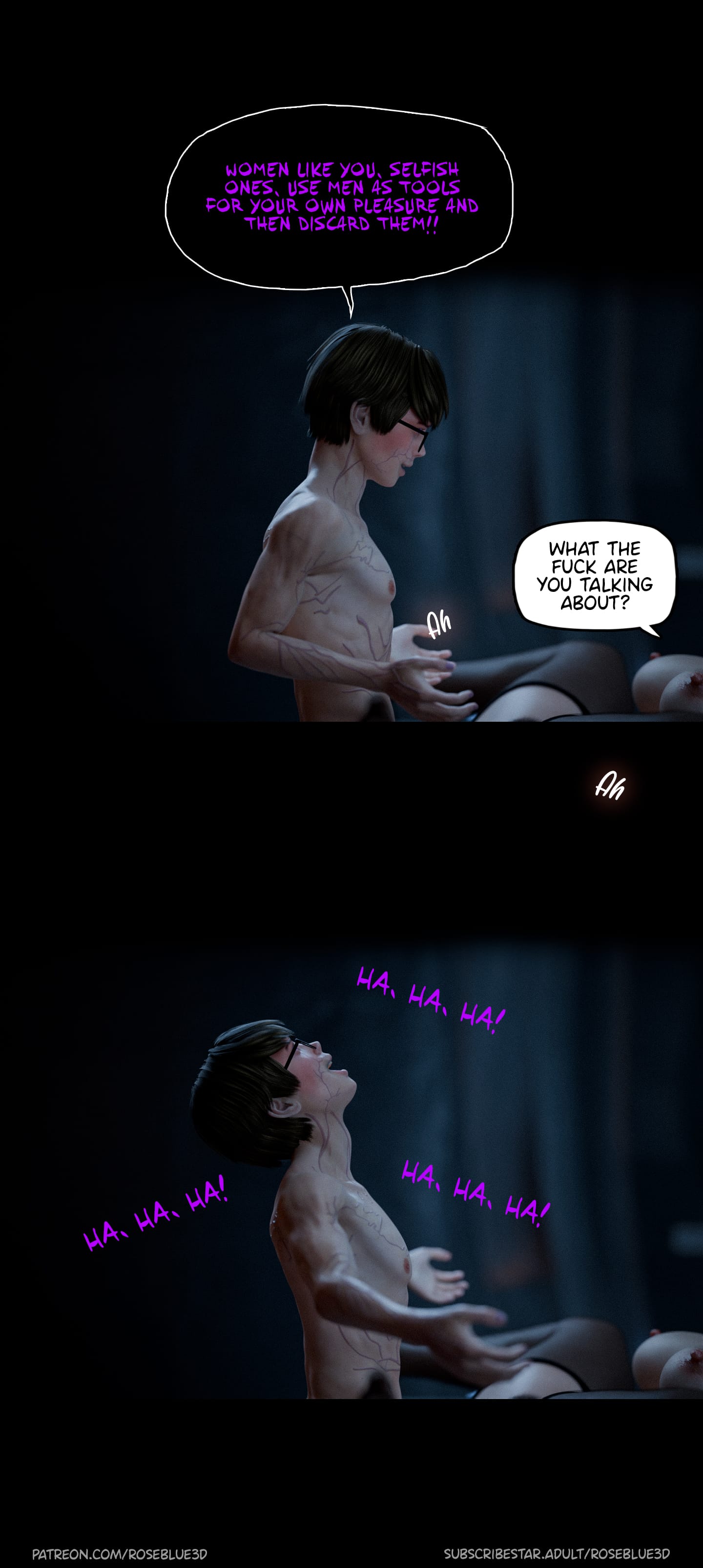 My Neighbor's Widow [Rose Blue 3D] - Chapter 33 — Page 107