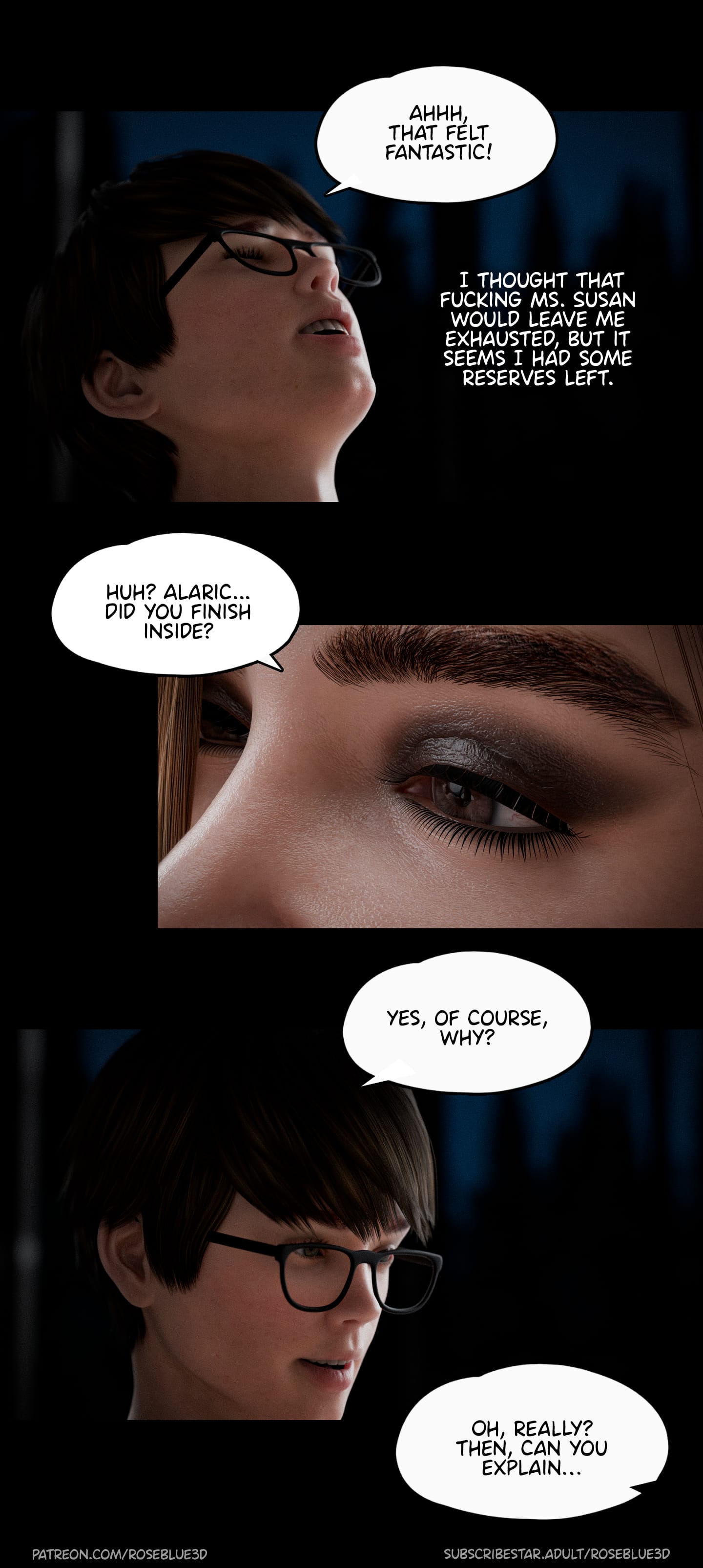 My Neighbor's Widow [Rose Blue 3D] - Chapter 33 — Page 99