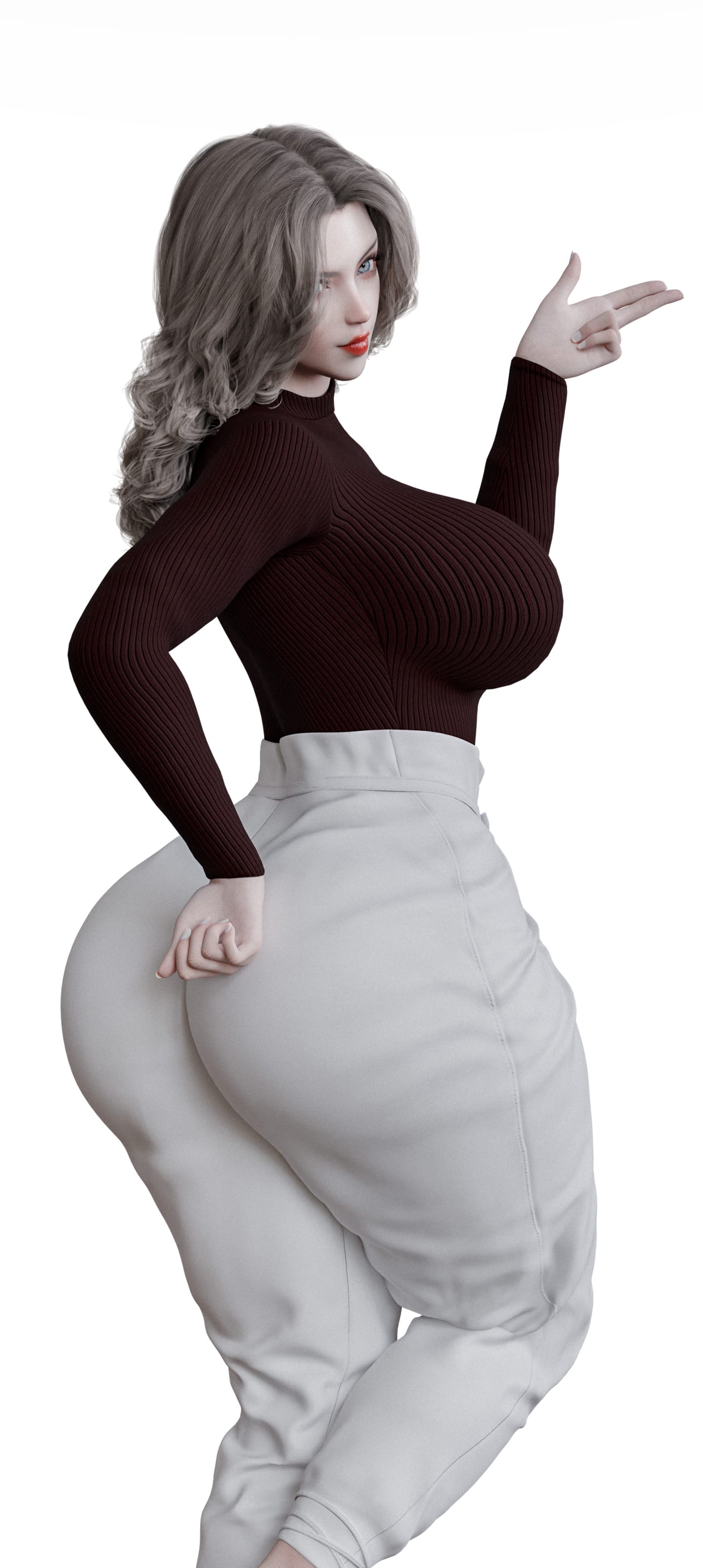 My Neighbor's Widow [Rose Blue 3D] - Chapter 43 — Page 4