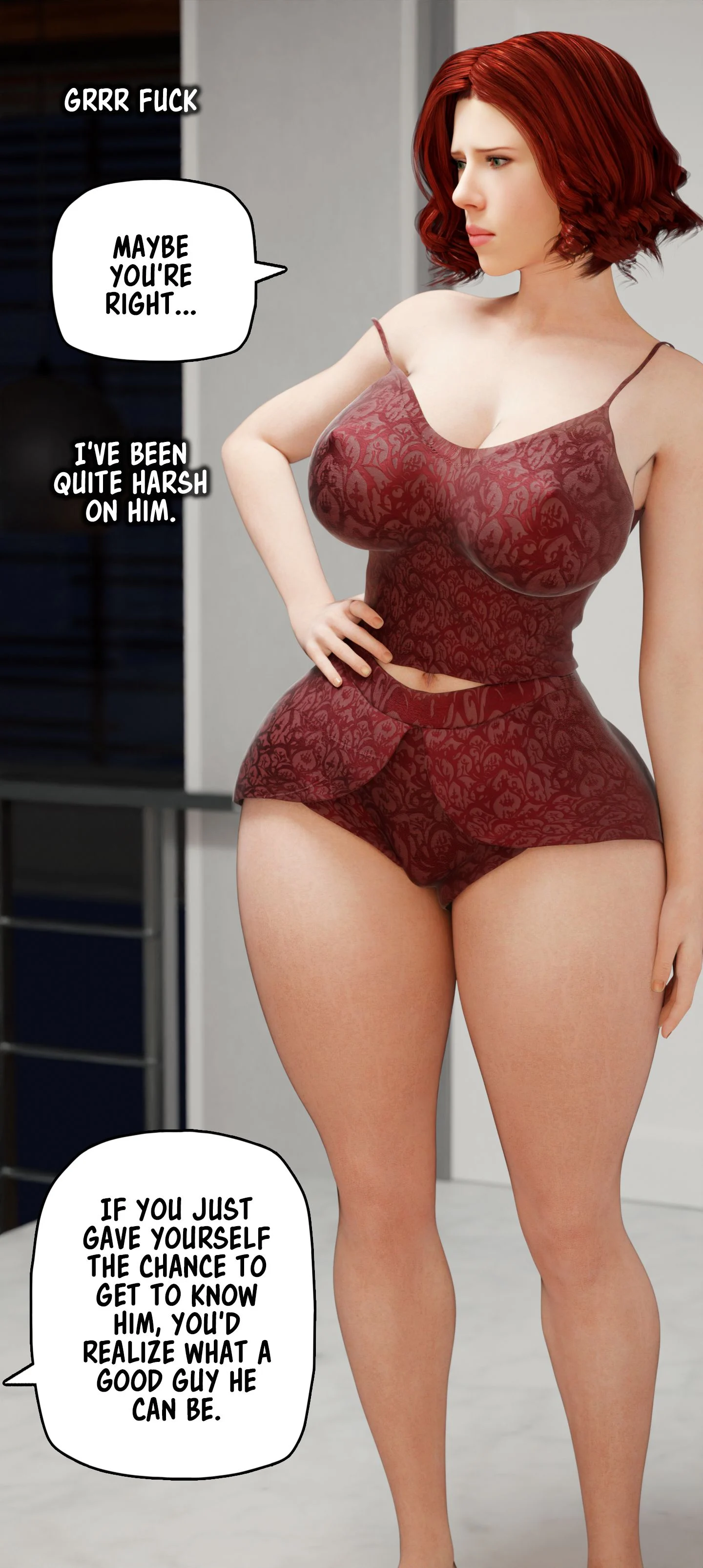 My Neighbor's Widow [Rose Blue 3D] - Chapter 10 — Page 37