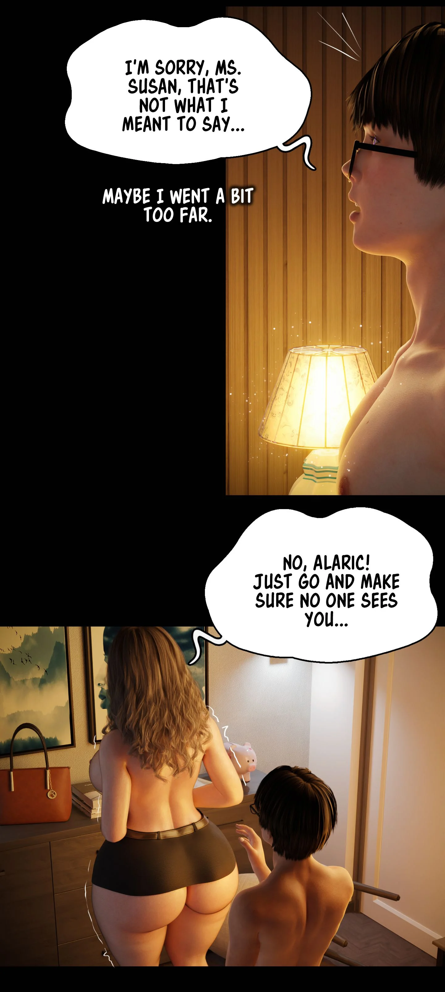 My Neighbor's Widow [Rose Blue 3D] - Chapter 9 — Page 57