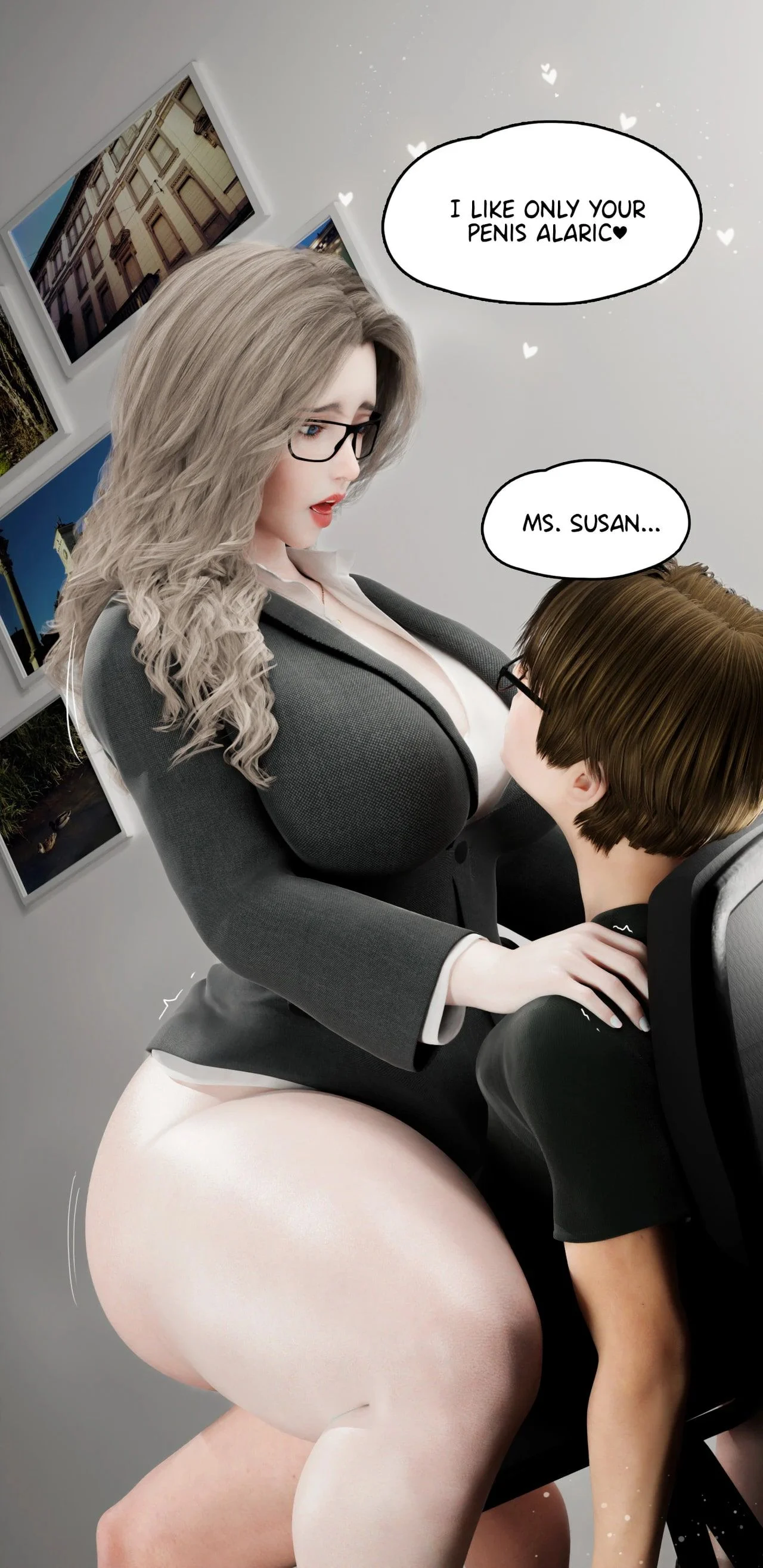 My Neighbor's Widow [Rose Blue 3D] - Chapter 17 — Page 54