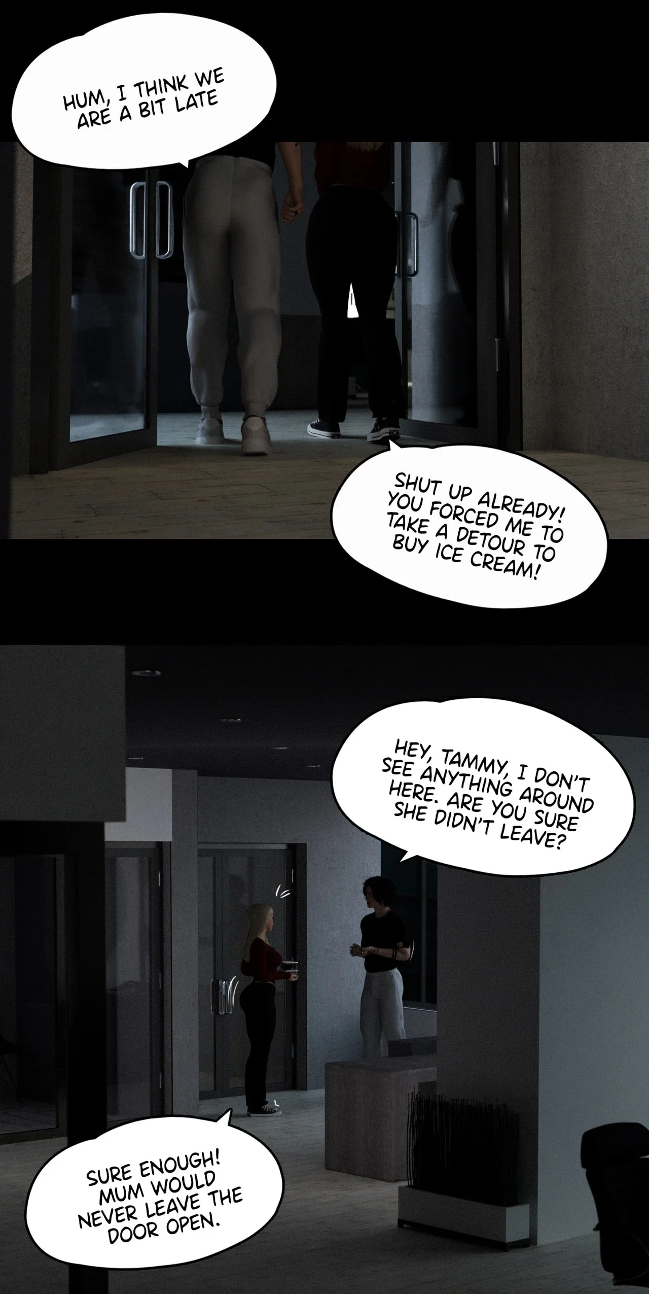 My Neighbor's Widow [Rose Blue 3D] - Chapter 17 — Page 87