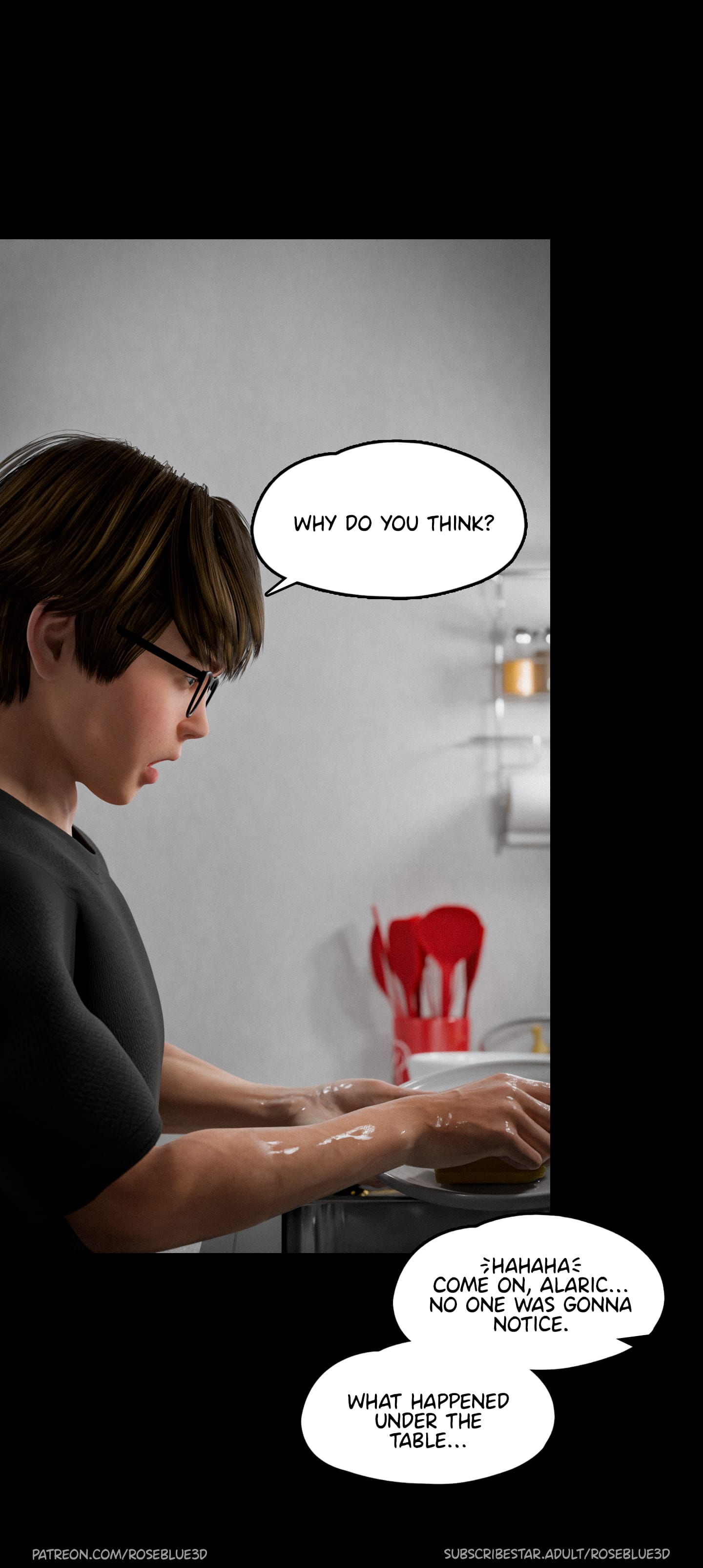 My Neighbor's Widow [Rose Blue 3D] - Chapter 35 — Page 44