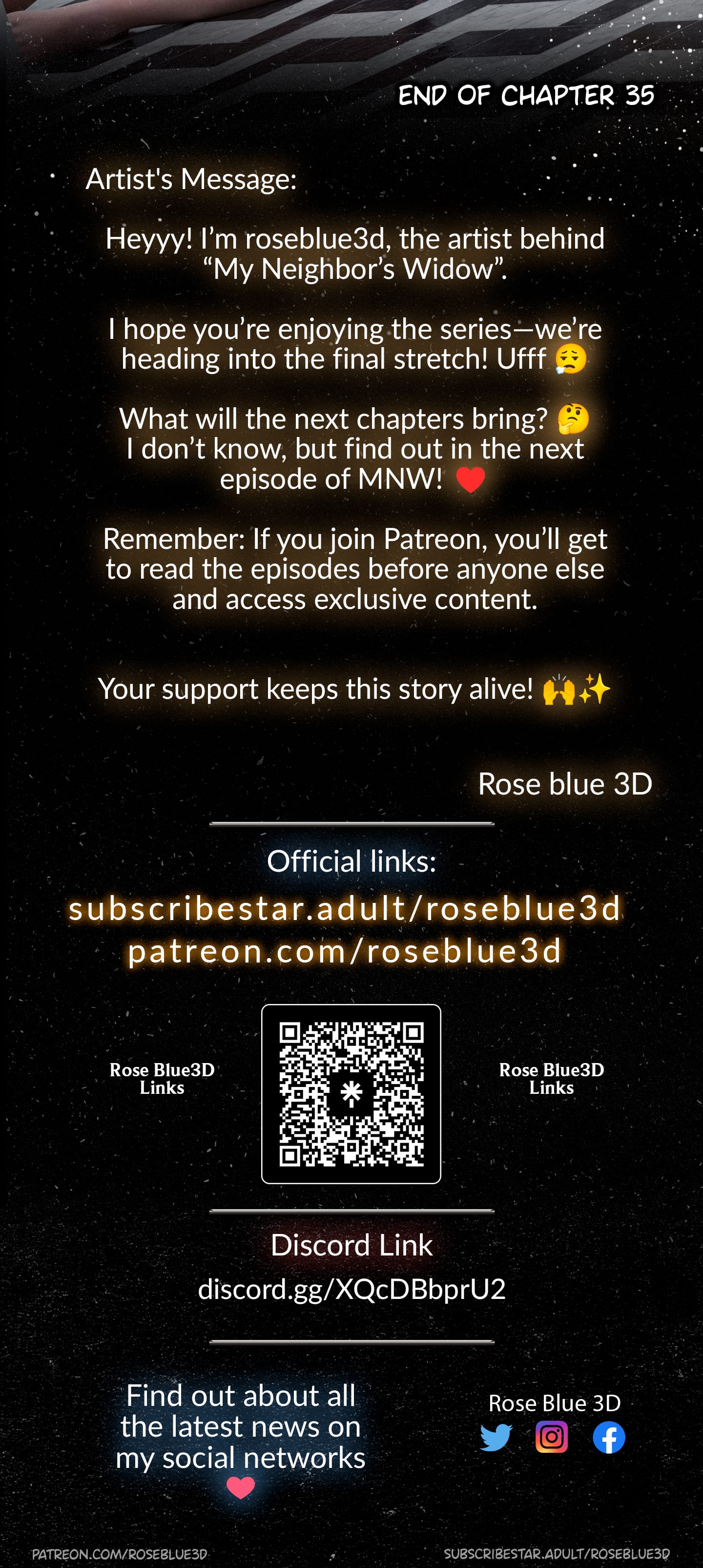 My Neighbor's Widow [Rose Blue 3D] - Chapter 35 — Page 64