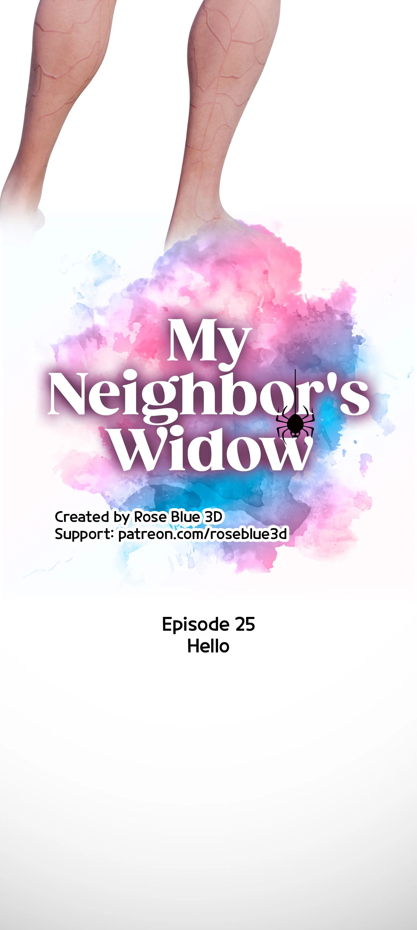 My Neighbor's Widow [Rose Blue 3D] - Chapter 25 — Page 16