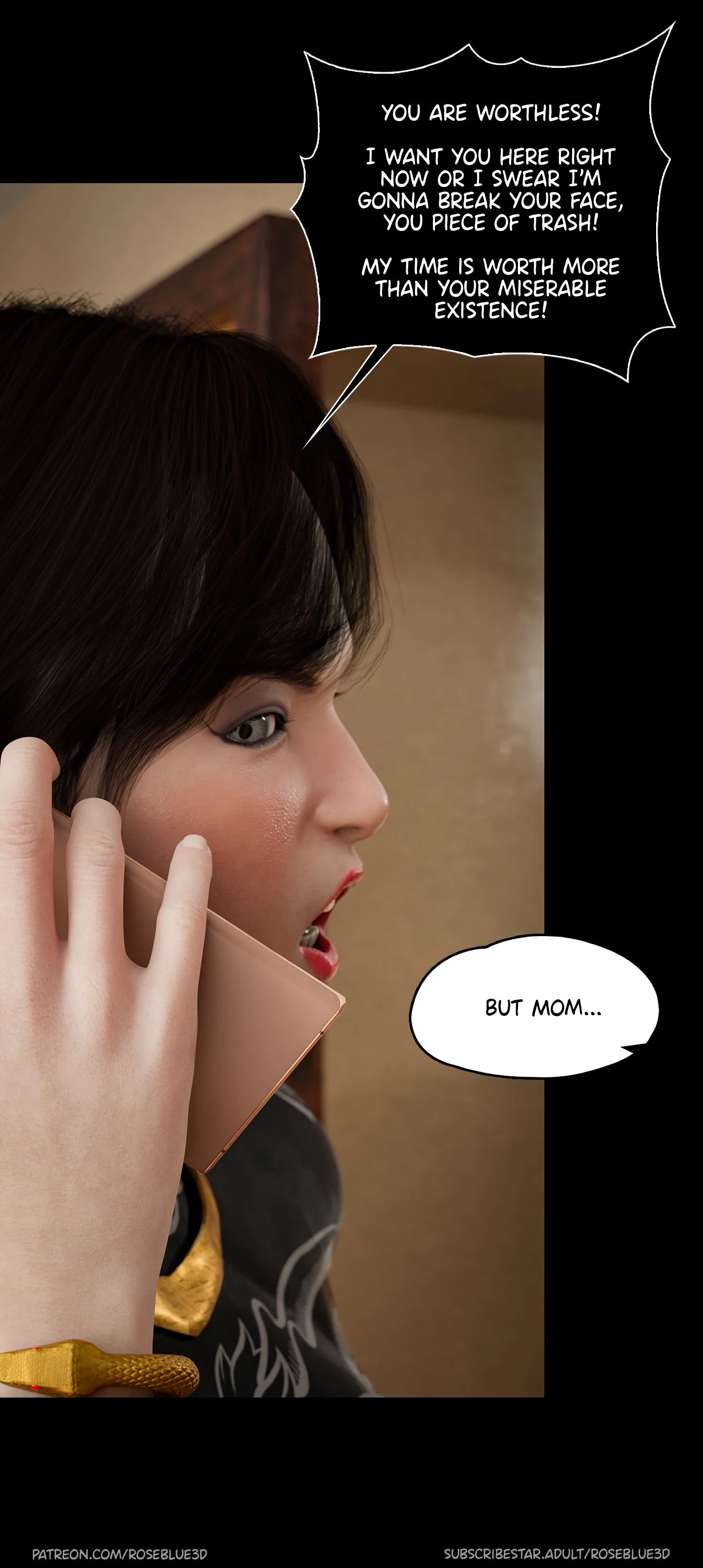 My Neighbor's Widow [Rose Blue 3D] - Chapter 25 — Page 7