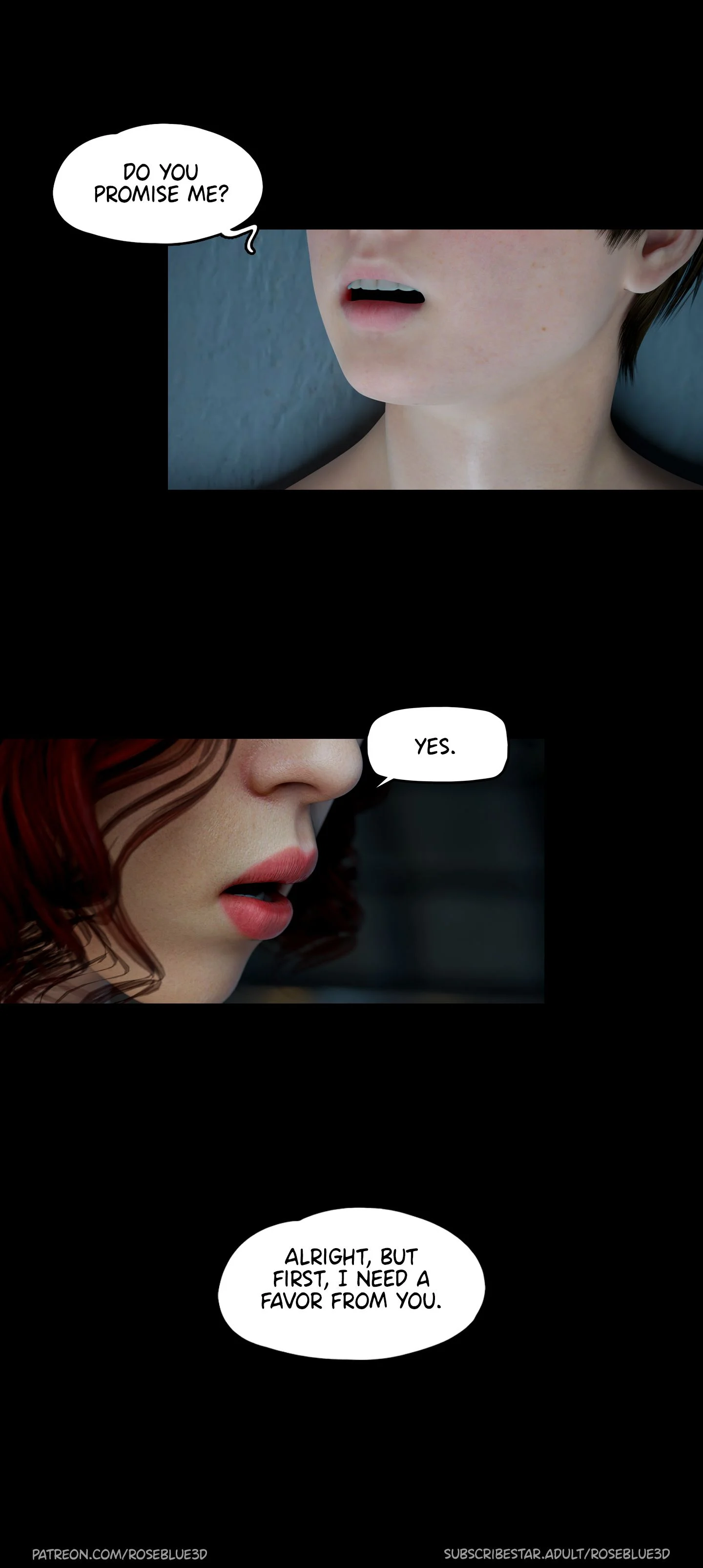 My Neighbor's Widow [Rose Blue 3D] - Chapter 25 — Page 76