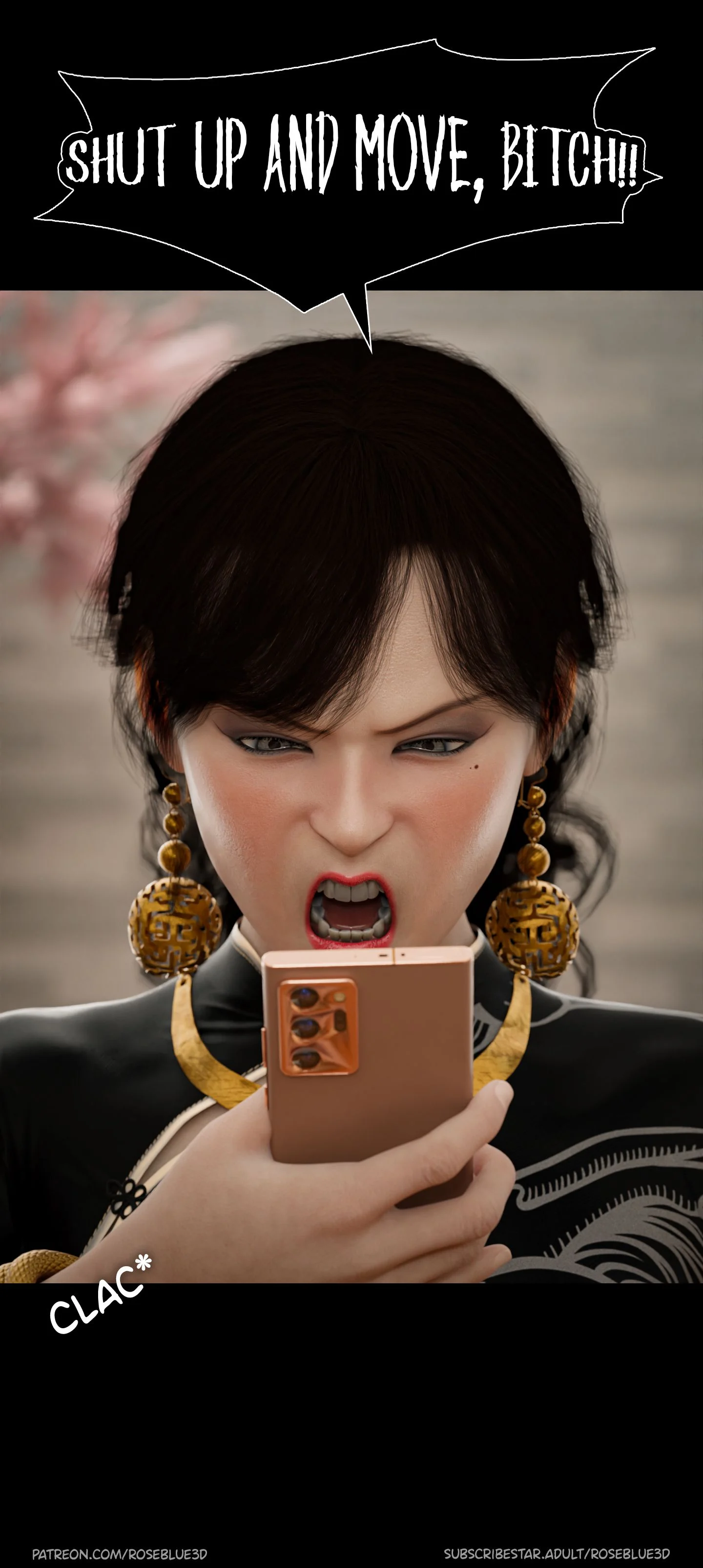 My Neighbor's Widow [Rose Blue 3D] - Chapter 25 — Page 8