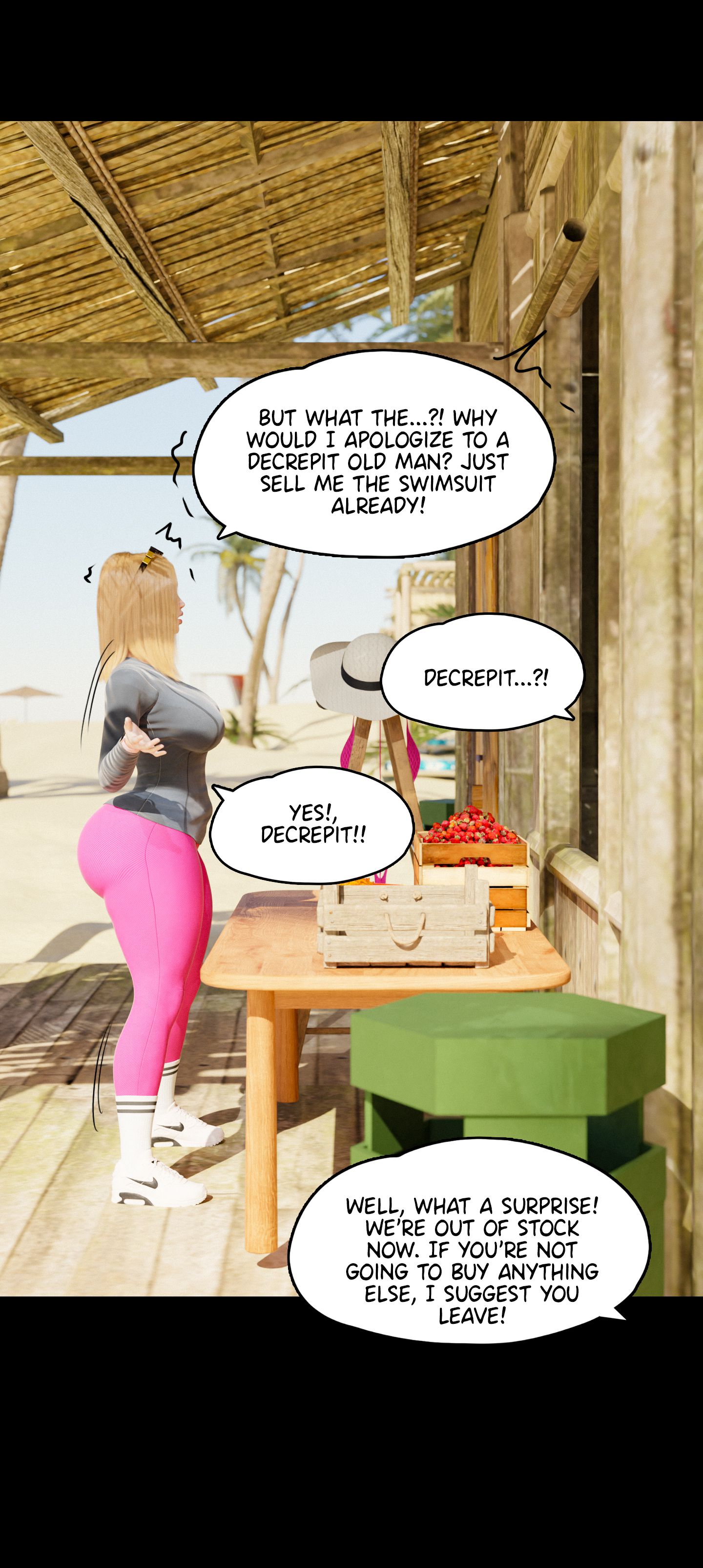 My Neighbor's Widow [Rose Blue 3D] - Chapter 19 — Page 81