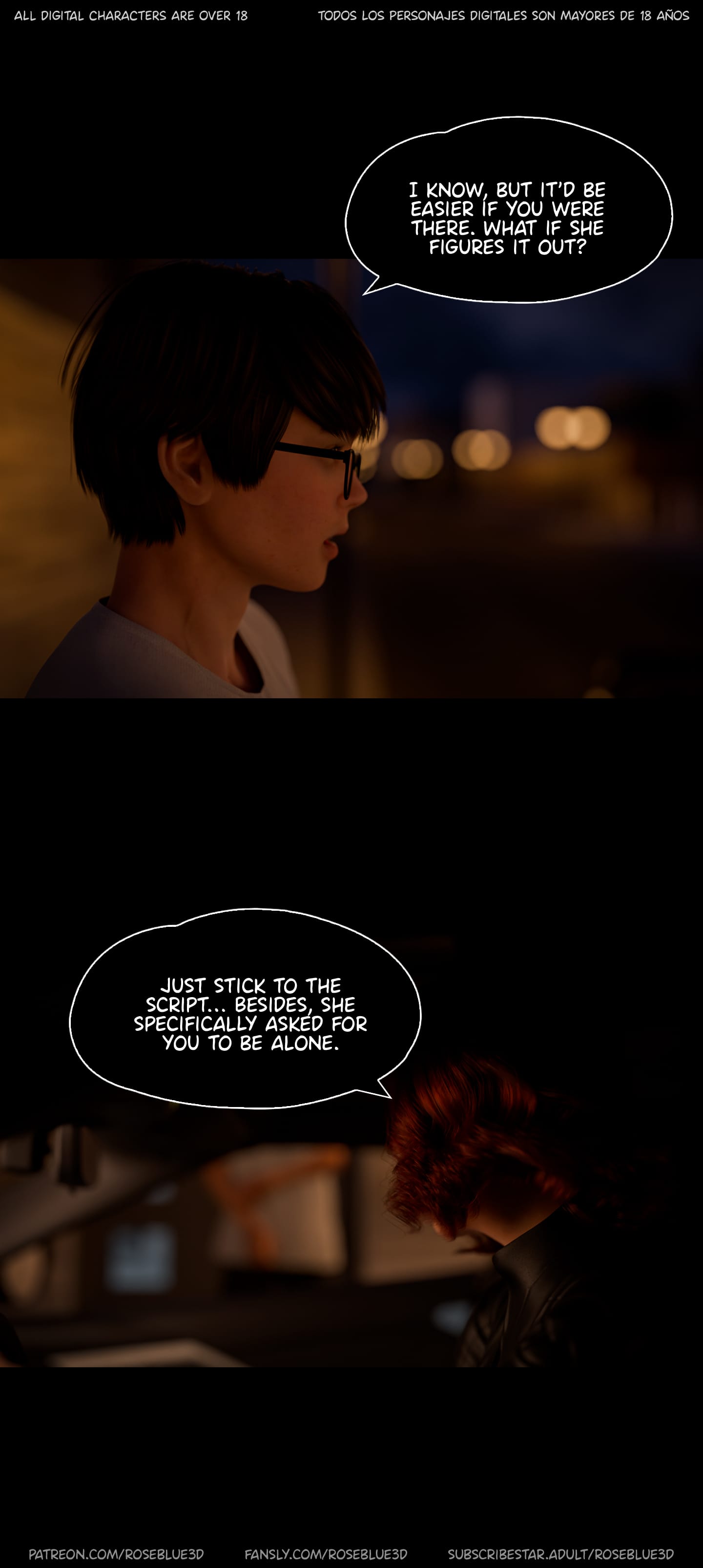 My Neighbor's Widow [Rose Blue 3D] - Chapter 48 — Page 104