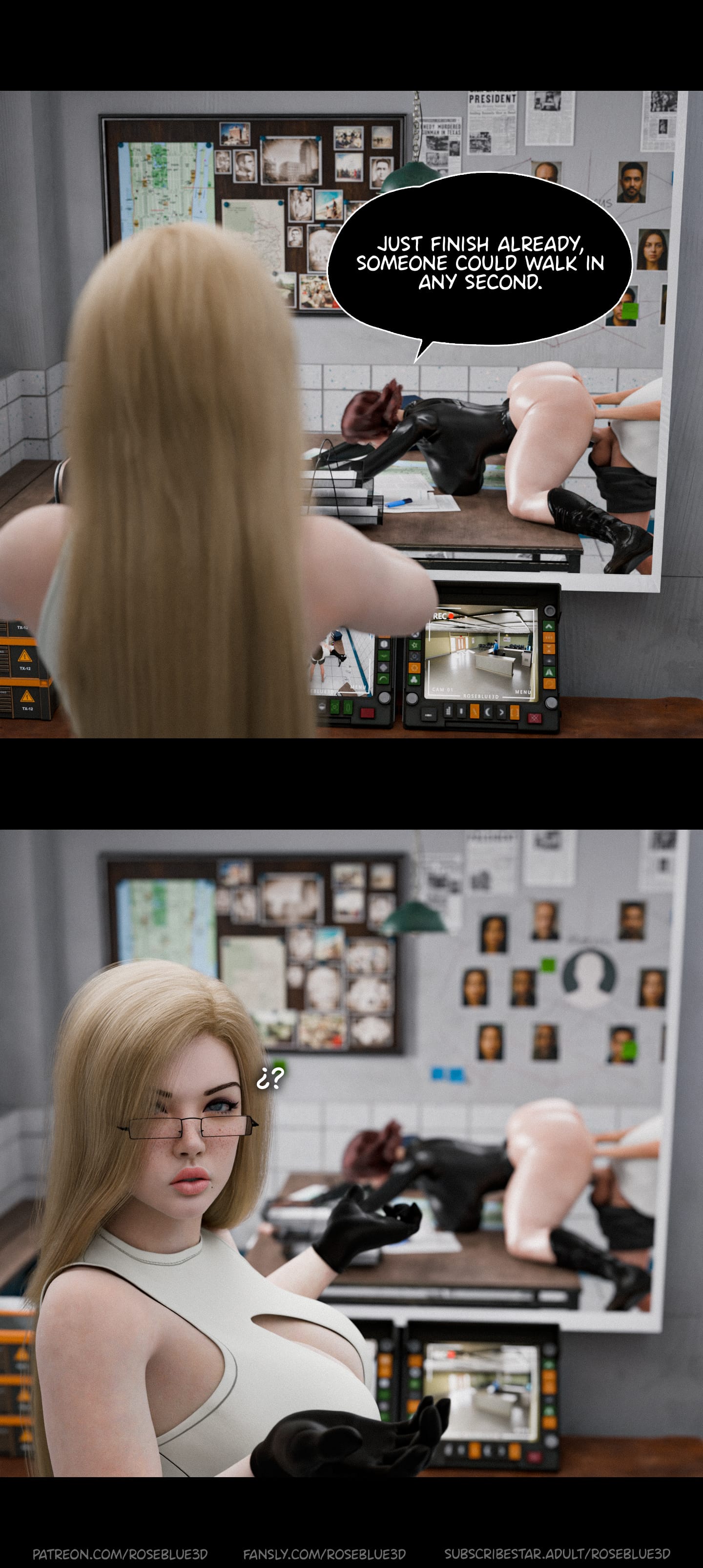 My Neighbor's Widow [Rose Blue 3D] - Chapter 48 — Page 22