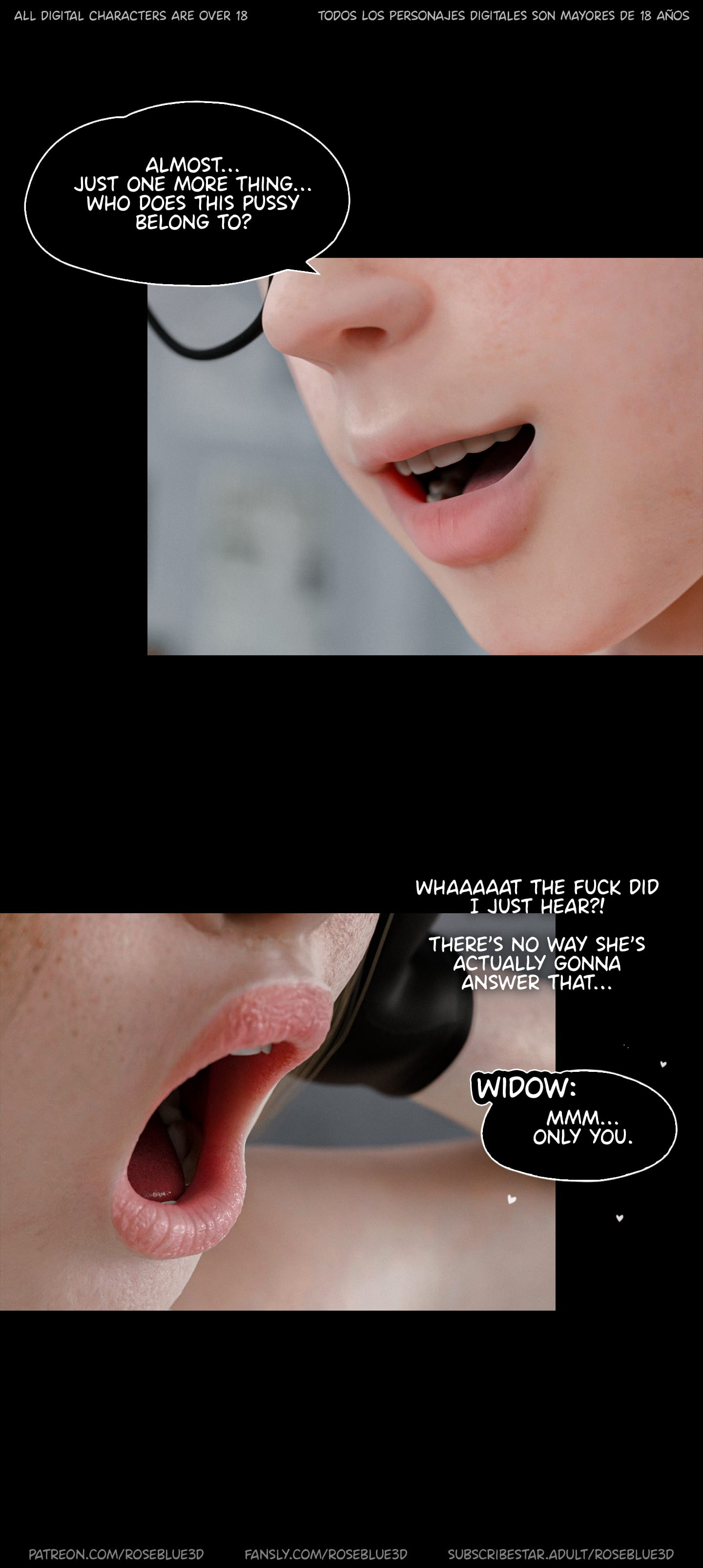 My Neighbor's Widow [Rose Blue 3D] - Chapter 48 — Page 34