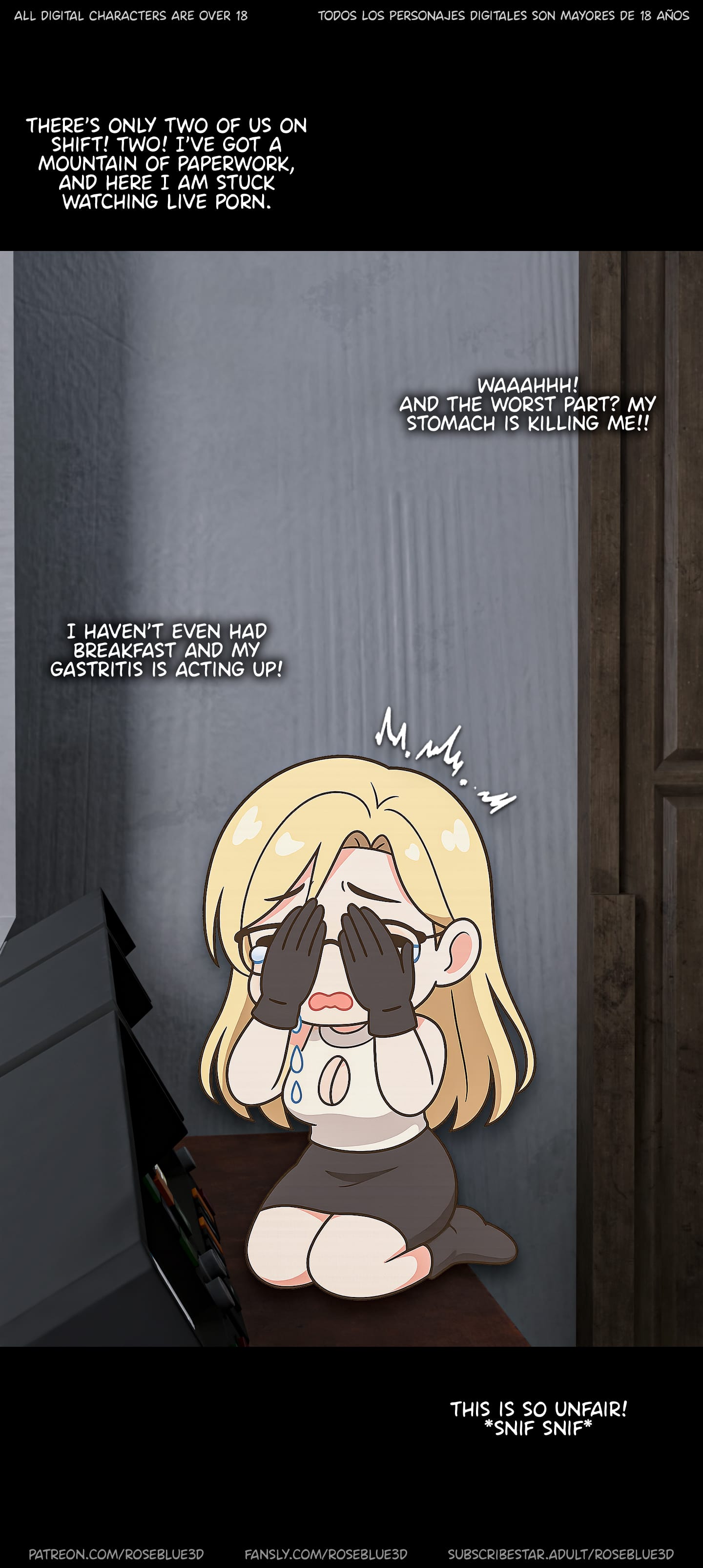 My Neighbor's Widow [Rose Blue 3D] - Chapter 48 — Page 79