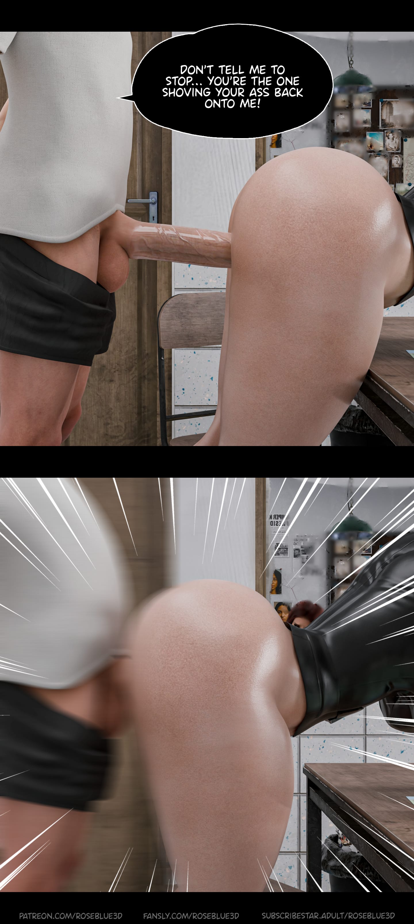 My Neighbor's Widow [Rose Blue 3D] - Chapter 48 — Page 8