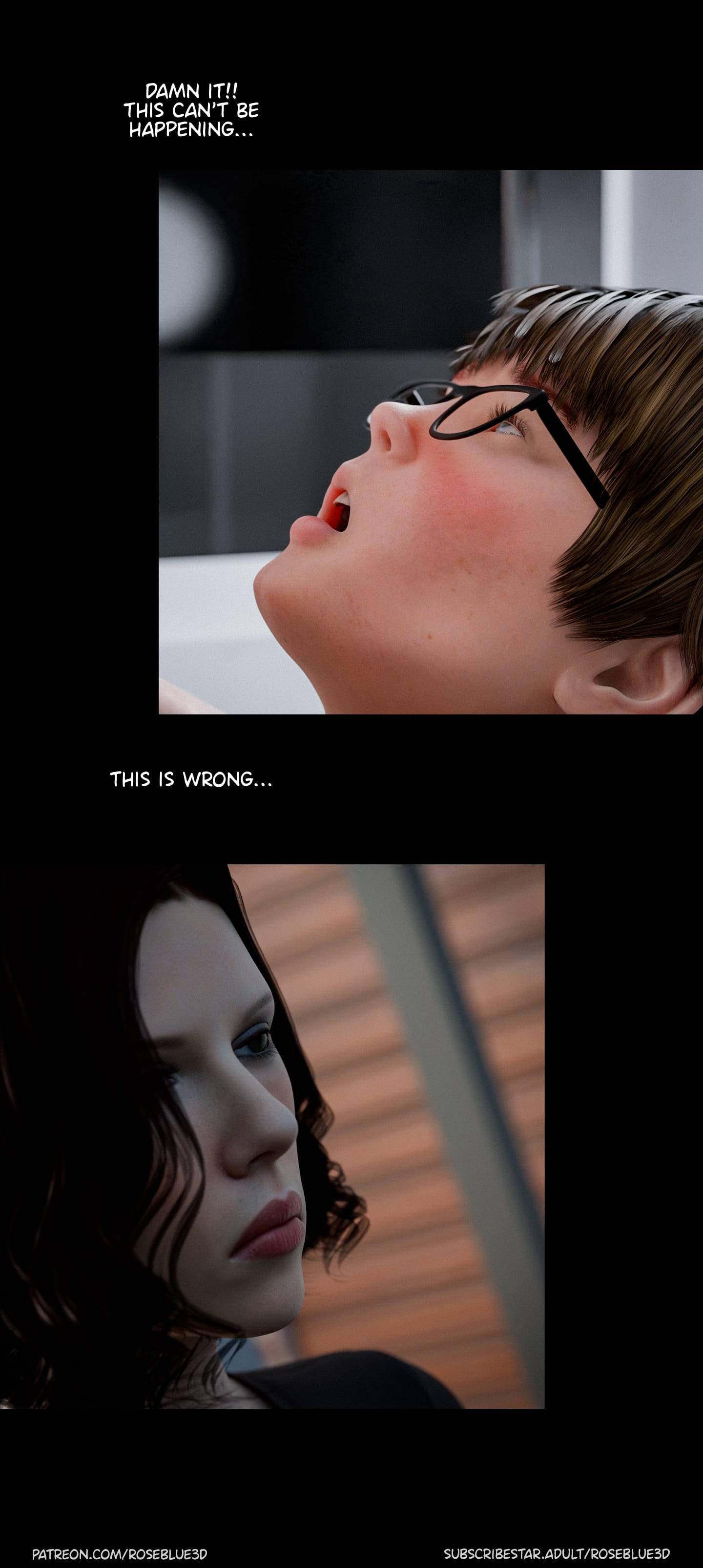 My Neighbor's Widow [Rose Blue 3D] - Chapter 37 — Page 39