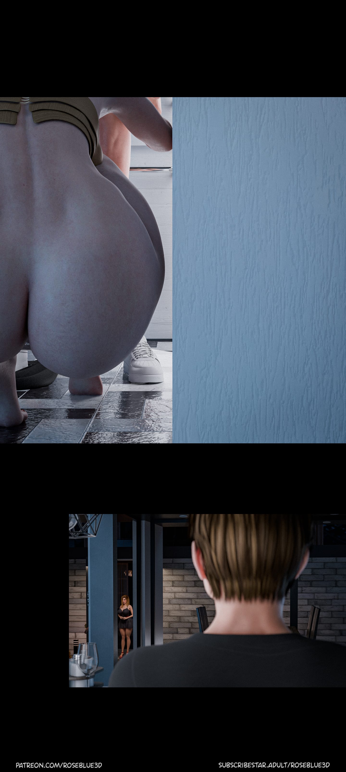 My Neighbor's Widow [Rose Blue 3D] - Chapter 37 — Page 4